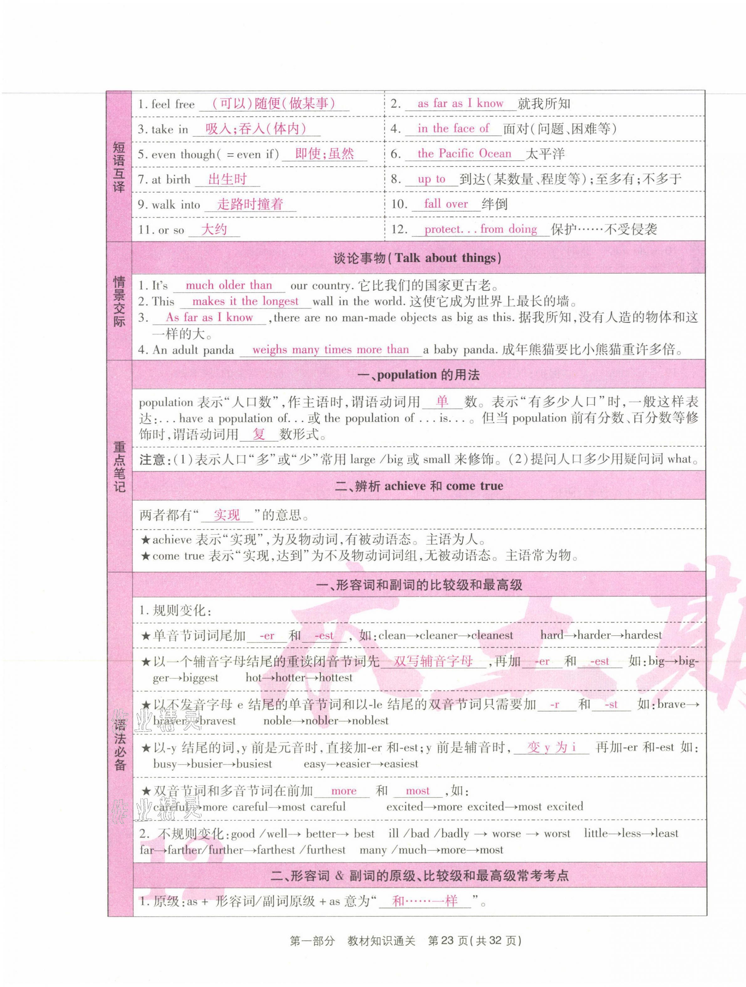 2021年云南本土期末卷八年級英語下冊人教版 第23頁