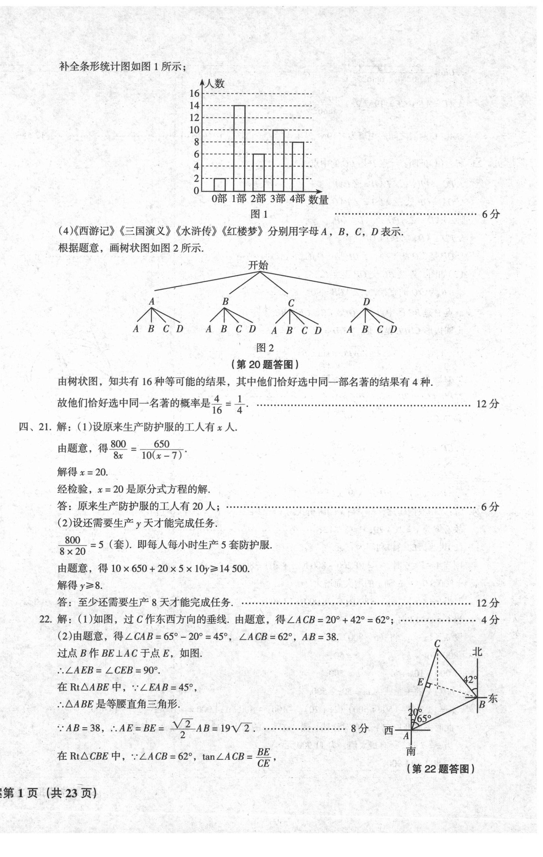 2021年中考階段總復(fù)習(xí)ABC卷模擬試題B卷數(shù)學(xué) 第2頁(yè)