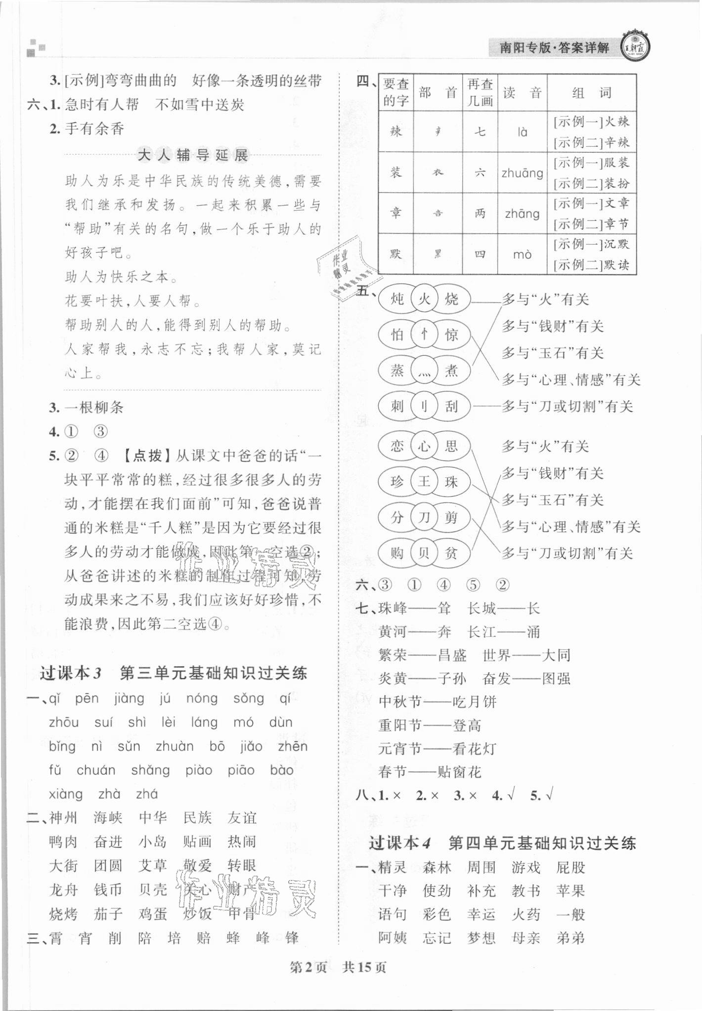 2021年王朝霞期末真題精編二年級語文下冊人教版南陽專版 第3頁