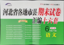 2021年河北省各地市县期末试卷汇编十六套六年级语文下册人教版