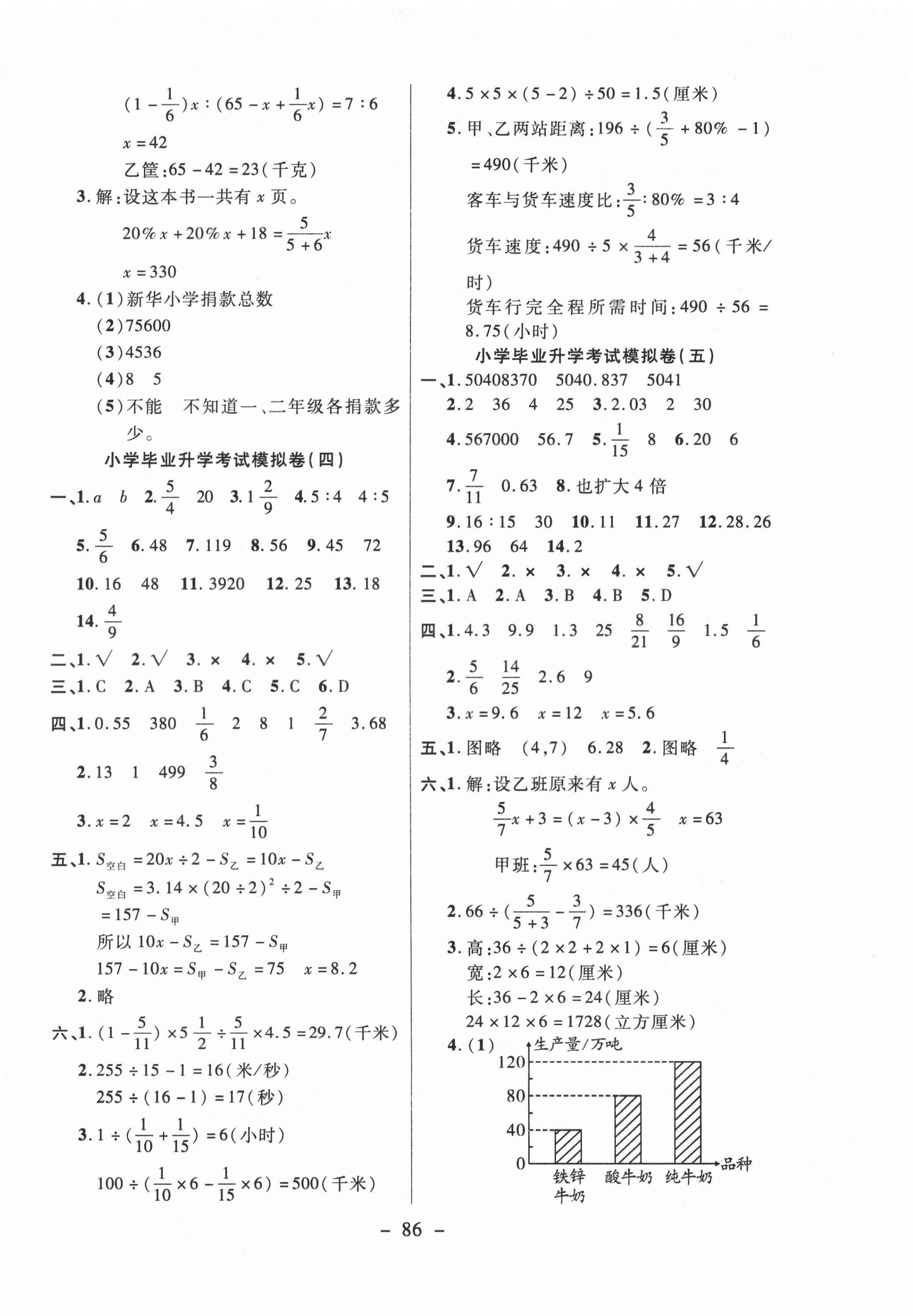 2021年学习高手满分毕业卷数学 第2页
