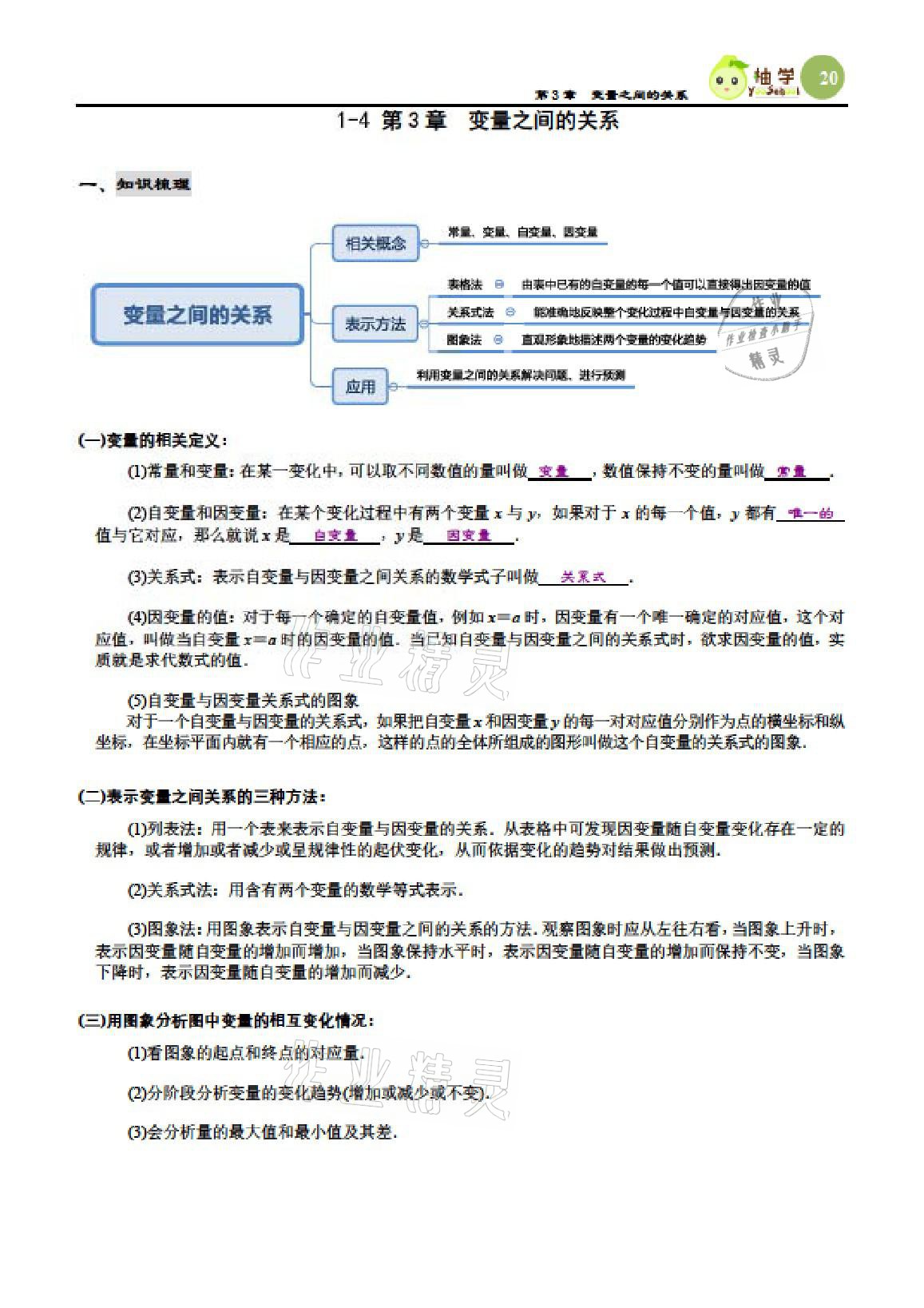 2021年智能作業(yè)與測(cè)評(píng)期末復(fù)習(xí)與假期作業(yè)七年級(jí)數(shù)學(xué)下冊(cè)北師大版 參考答案第19頁(yè)