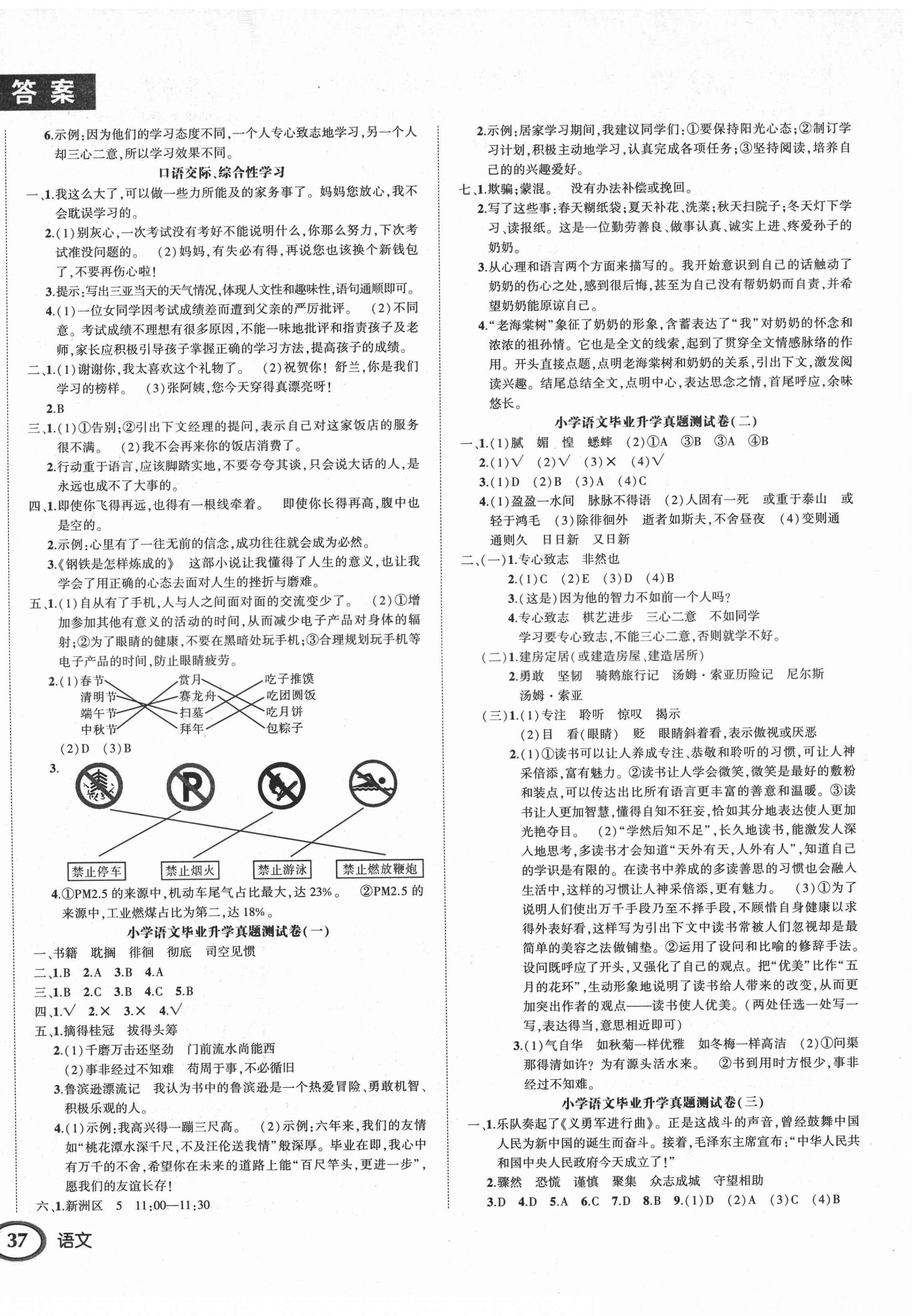 2021年状元成才路小学毕业升学总复习语文 第2页
