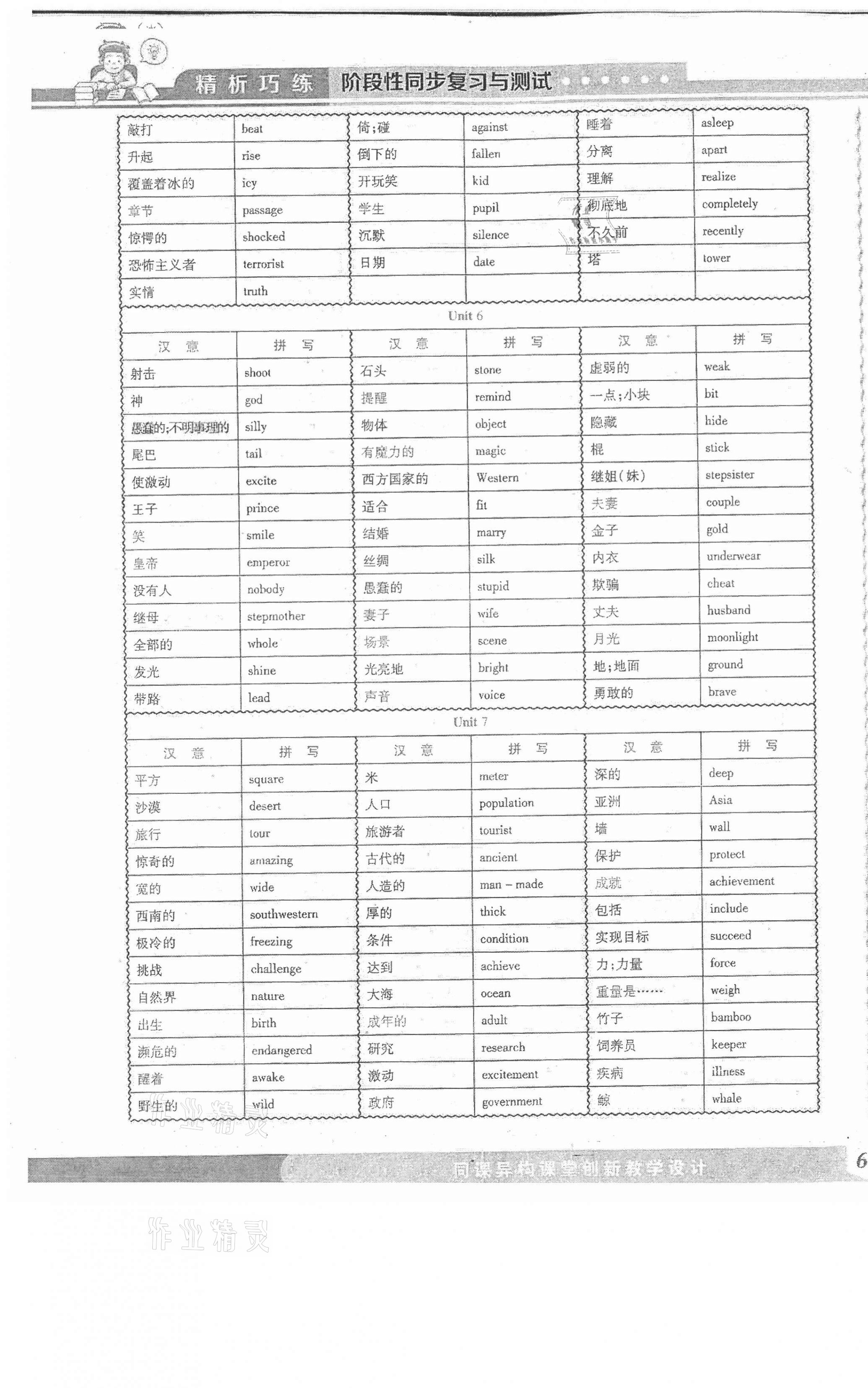 2021年精析巧练阶段性同步复习与测试八年级英语下册人教版 第3页