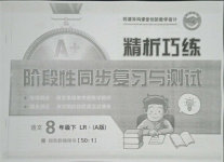 2021年精析巧練階段性同步復習與測試八年級語文下冊人教版