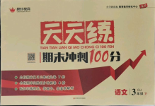2021年天天練期末沖刺100分三年級語文下冊人教版