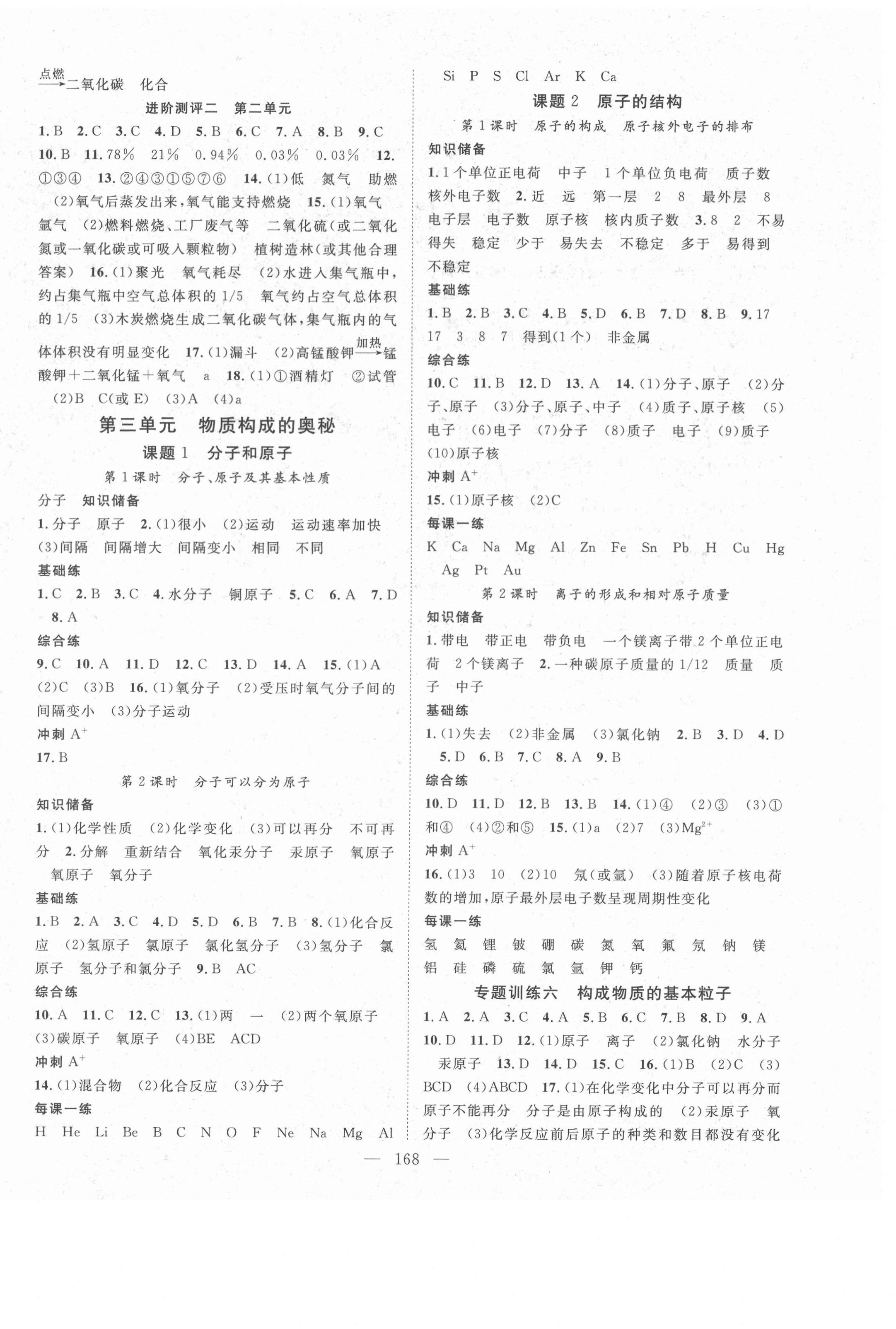 2021年名師學(xué)案九年級化學(xué)上冊人教版 第4頁