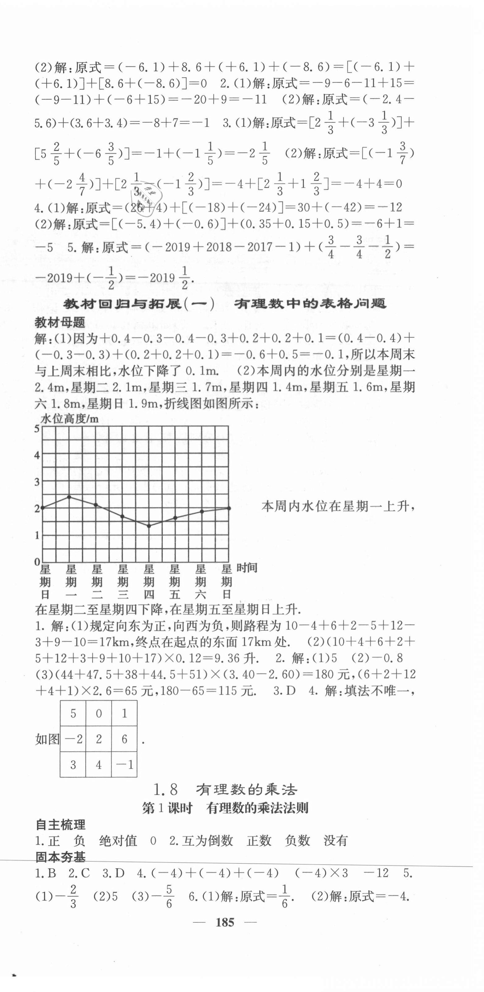 2021年課堂點(diǎn)睛七年級(jí)數(shù)學(xué)上冊(cè)冀教版 第6頁