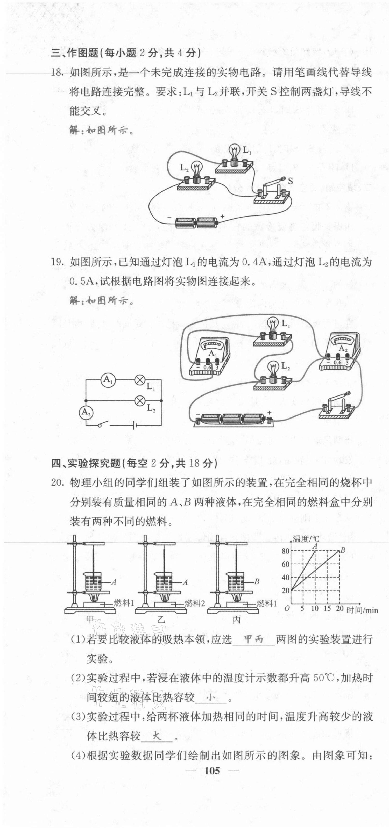 2021年課堂點睛九年級物理上冊人教版河北專版 第22頁