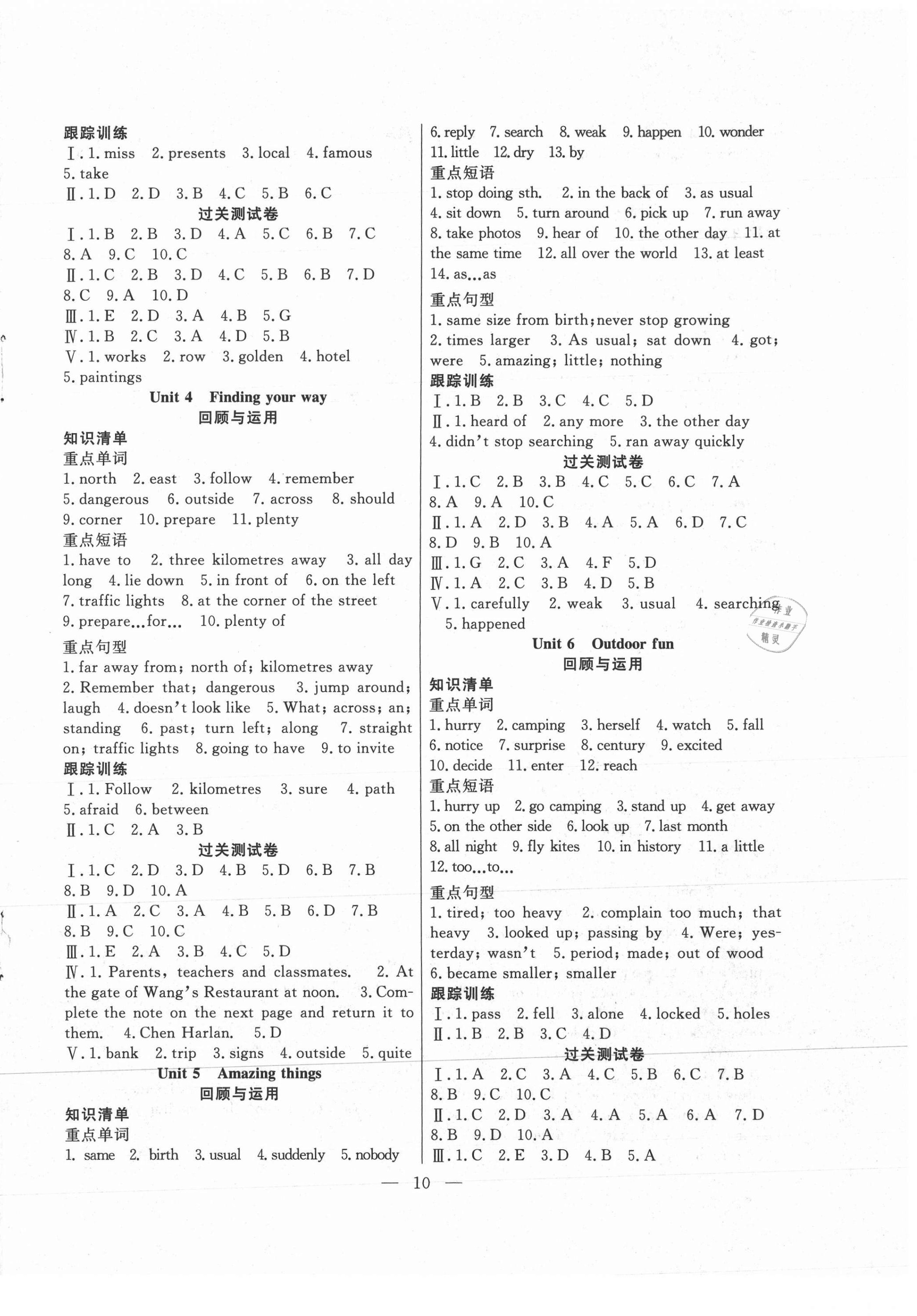 2021年暑假總動員七年級英語譯林版合肥工業(yè)大學(xué)出版社 第2頁