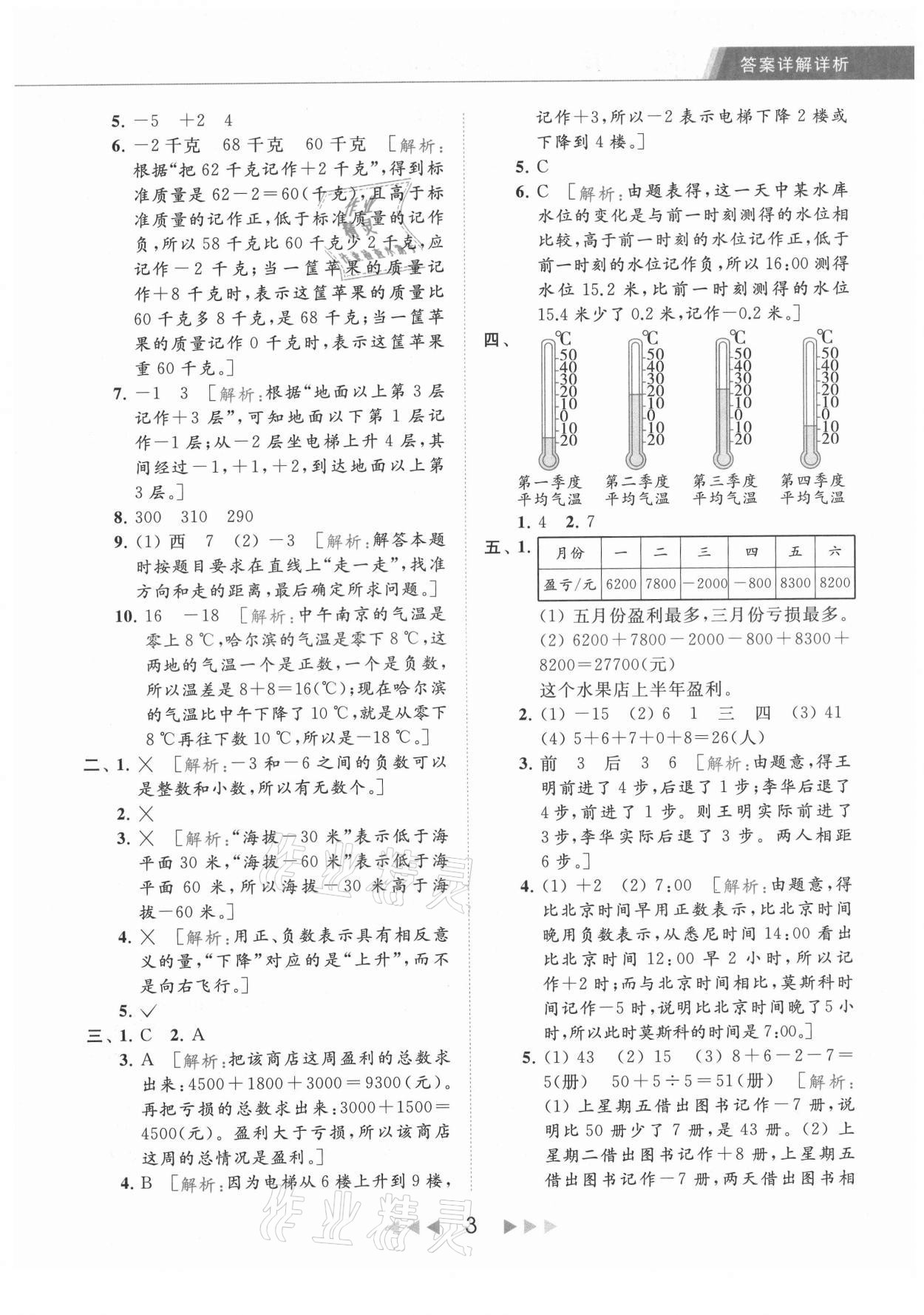 2021年亮點給力提優(yōu)課時作業(yè)本五年級數(shù)學上冊江蘇版 第3頁