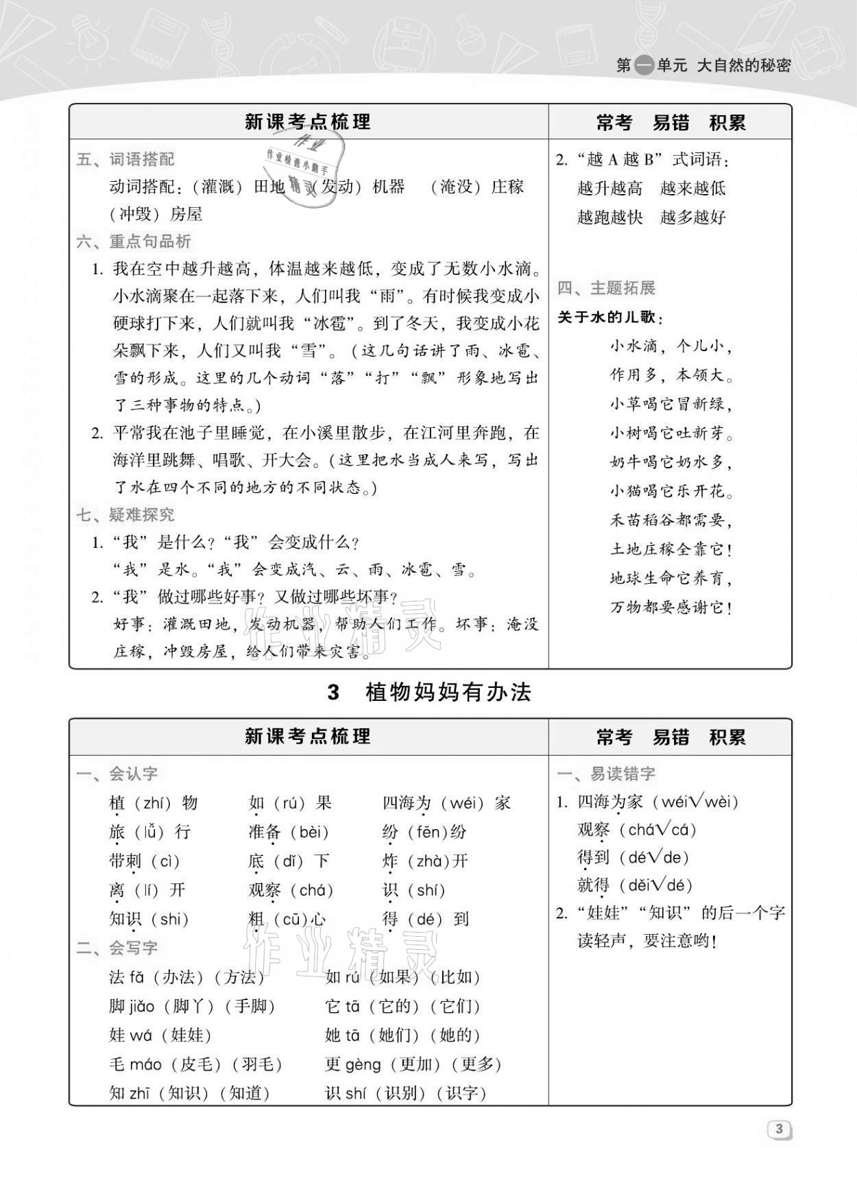 2021年綜合應(yīng)用創(chuàng)新題典中點(diǎn)二年級(jí)語文上冊(cè)人教版福建專版 第3頁