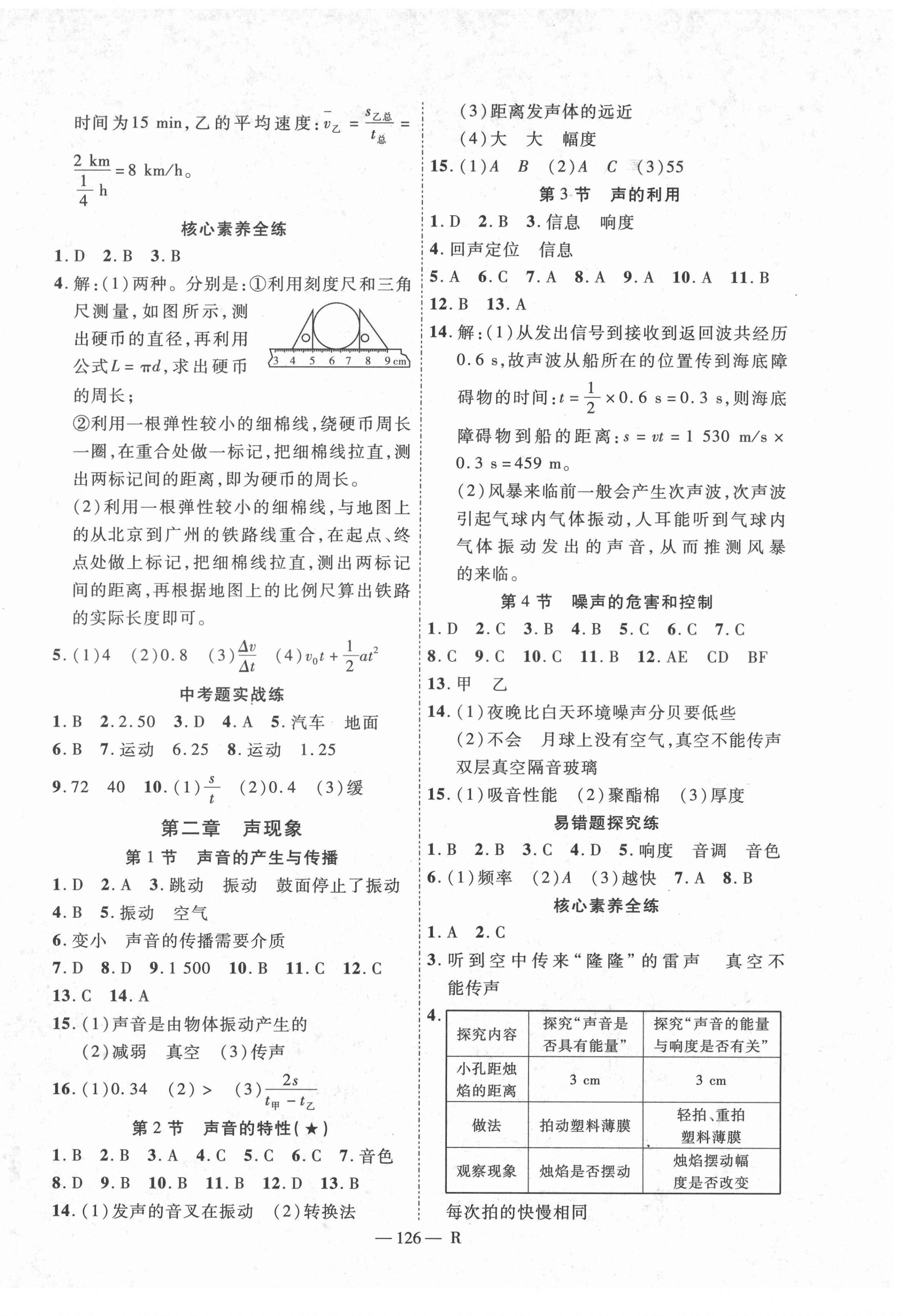 2021年酷特文化领航课堂八年级物理上册人教版 第2页