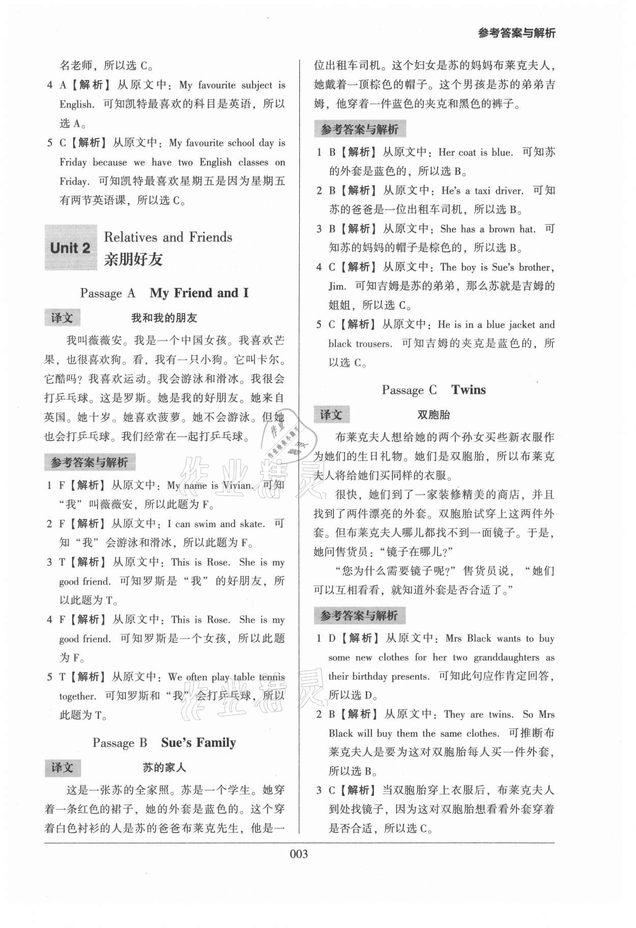 2022年小學(xué)英語閱讀強(qiáng)化訓(xùn)練100篇四年級人教版 第3頁