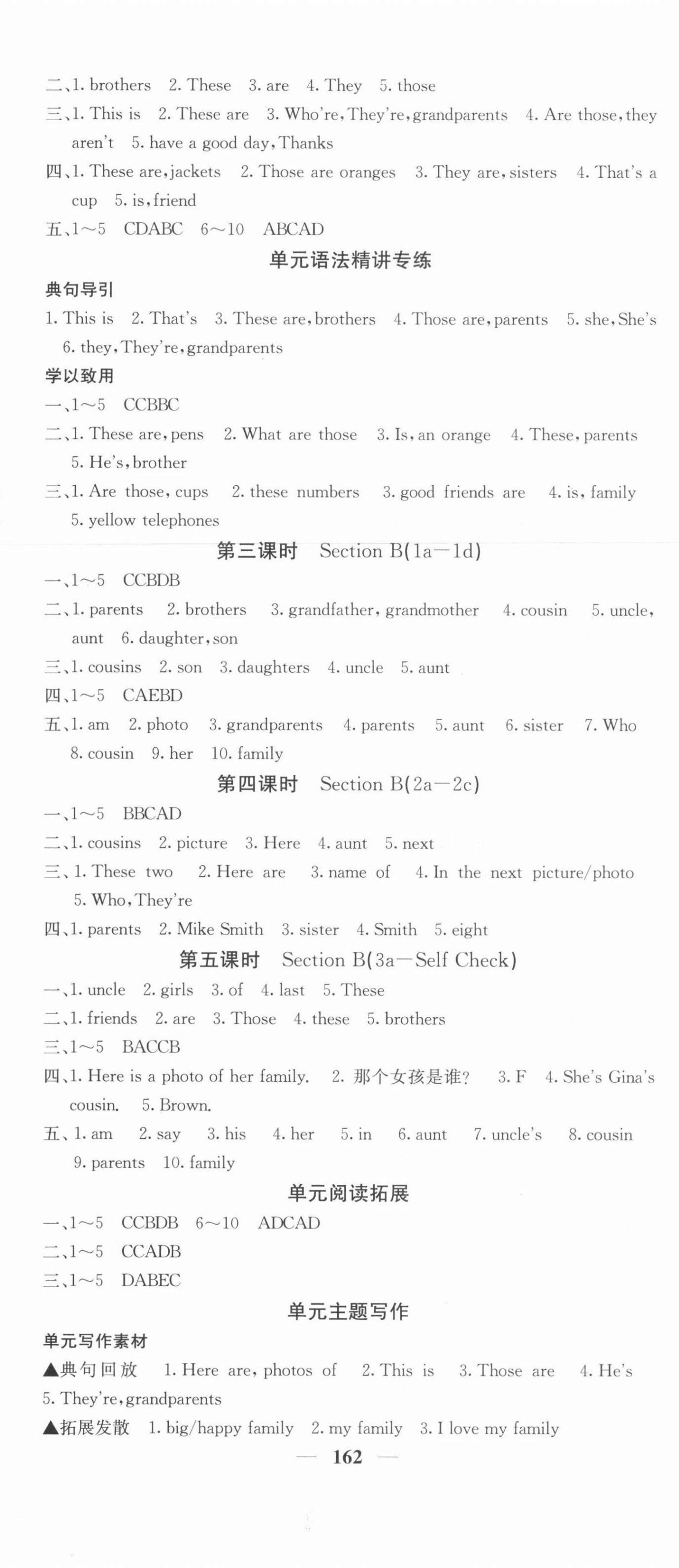 2021年課堂點(diǎn)睛七年級(jí)英語(yǔ)上冊(cè)人教版 第5頁(yè)