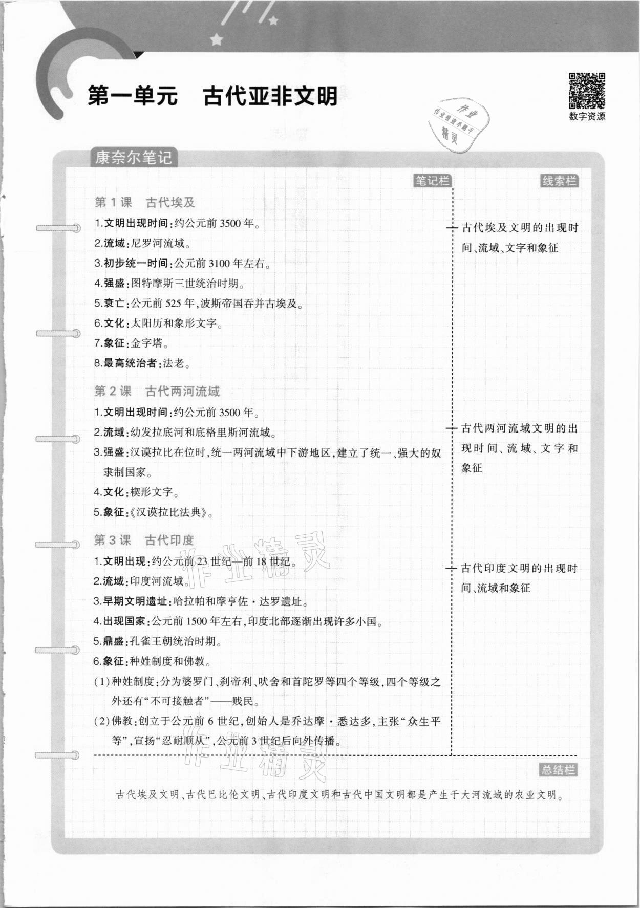 2021年教材課本九年級歷史上冊人教版 第1頁