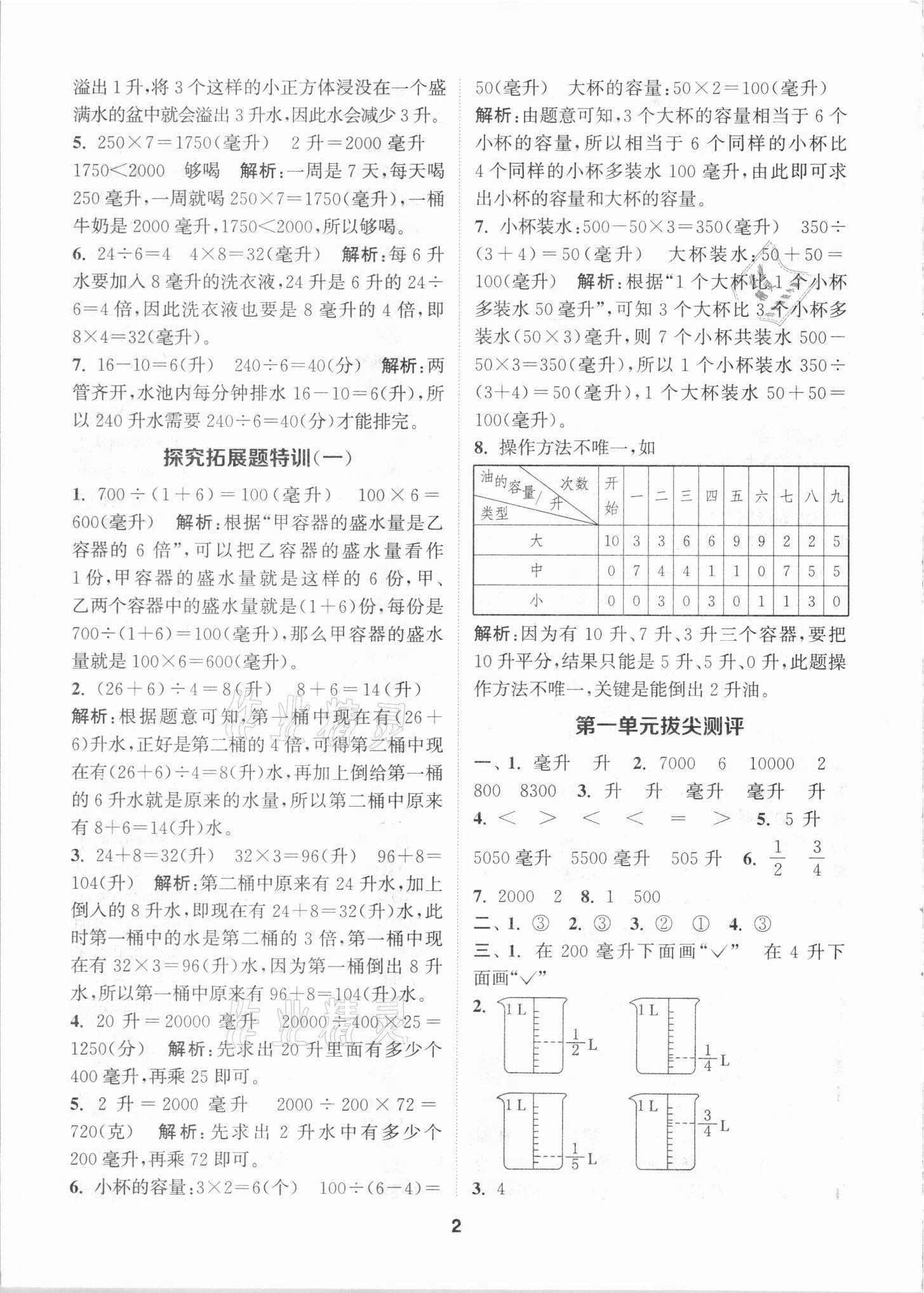 2021年拔尖特訓(xùn)四年級數(shù)學(xué)上冊蘇教版 第2頁