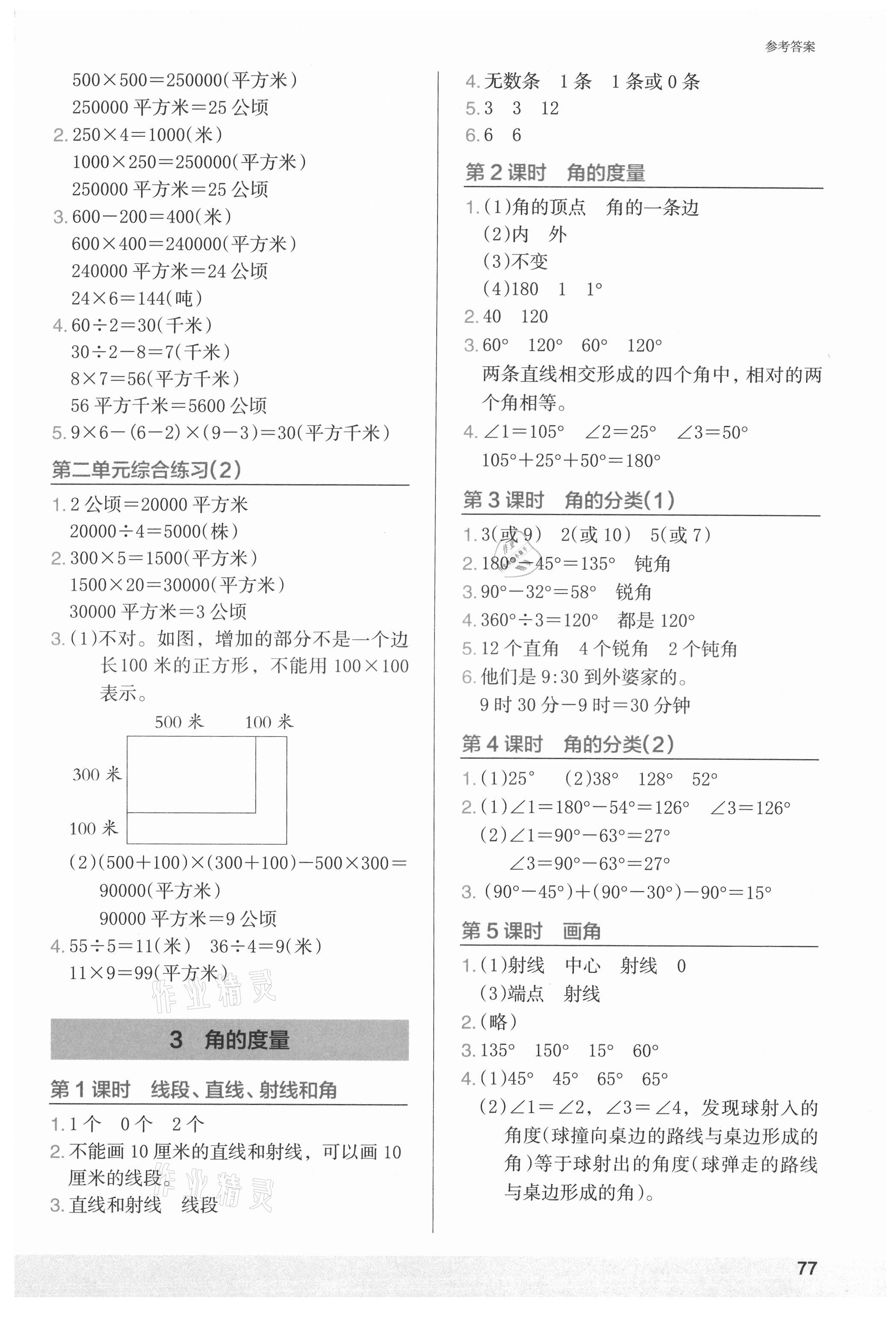 2021年木頭馬解決問題小狀元四年級數(shù)學(xué)上冊人教版 第3頁