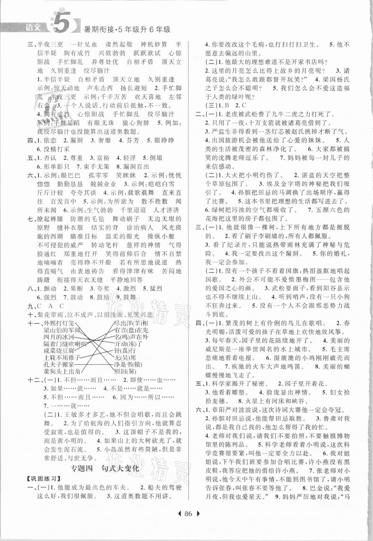 2021年學(xué)而優(yōu)暑期銜接五升六年級語文南京大學(xué)出版 第2頁