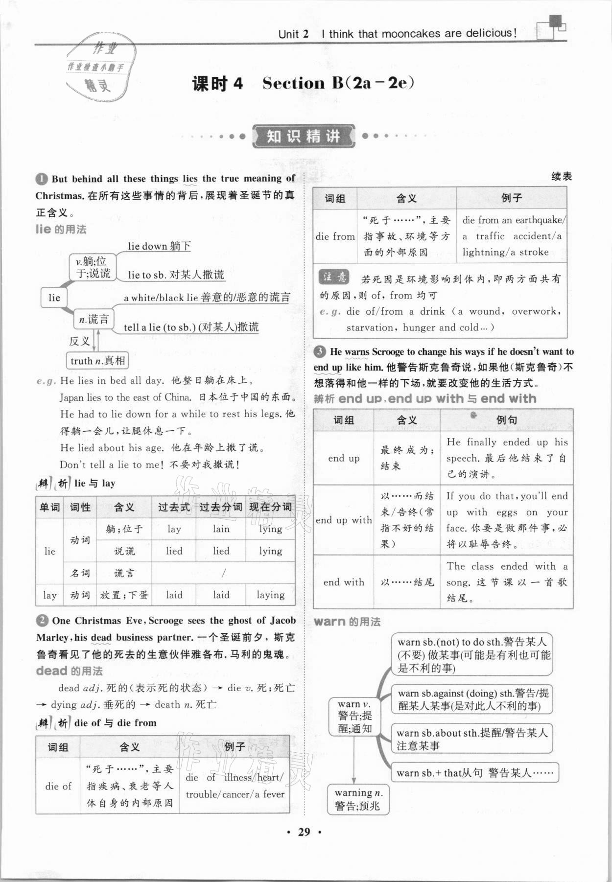 2021年名師課堂南方出版社九年級英語全一冊人教版 參考答案第57頁
