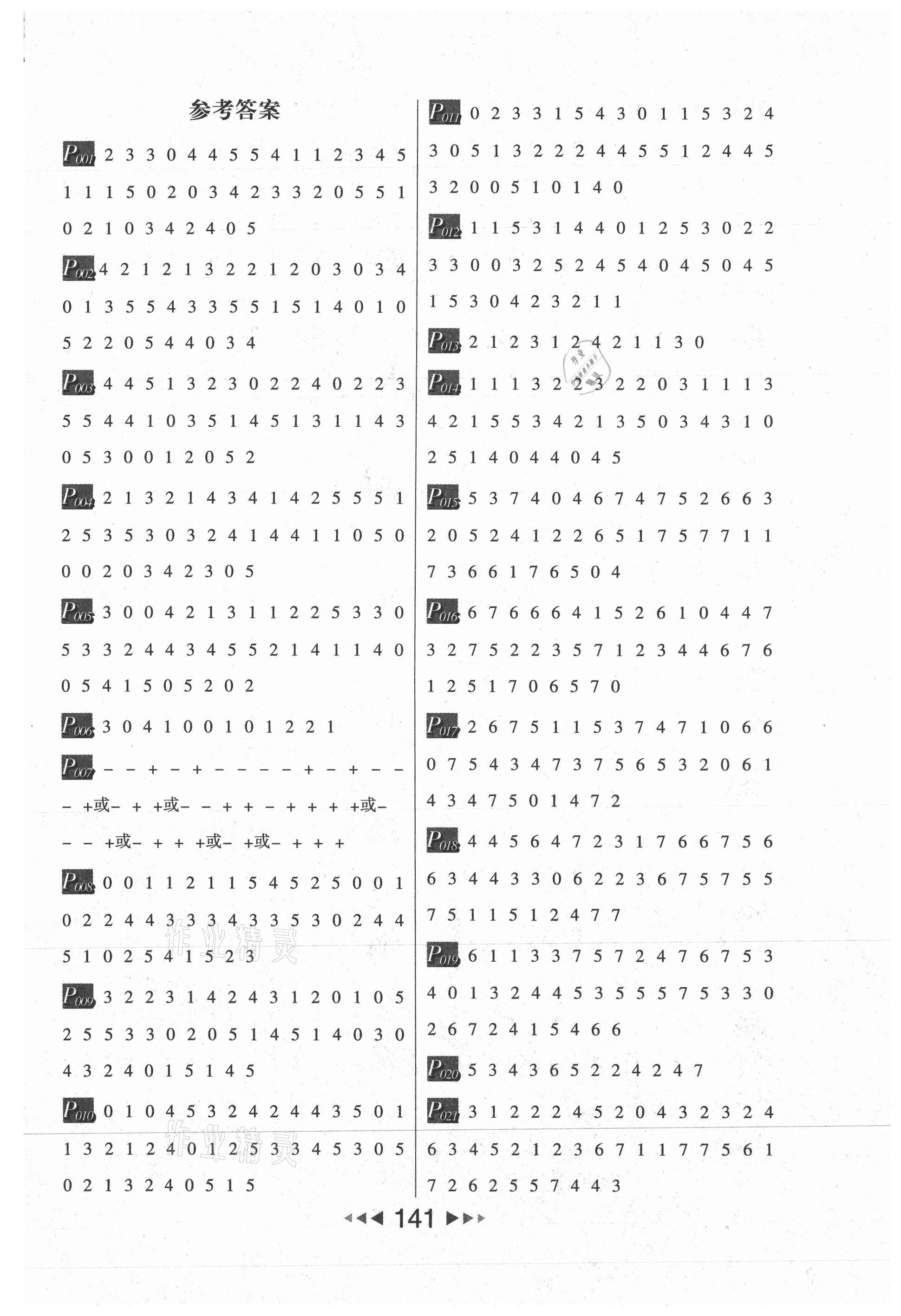 2021年每日10分钟小学数学计算高手一年级上册人教版 第1页