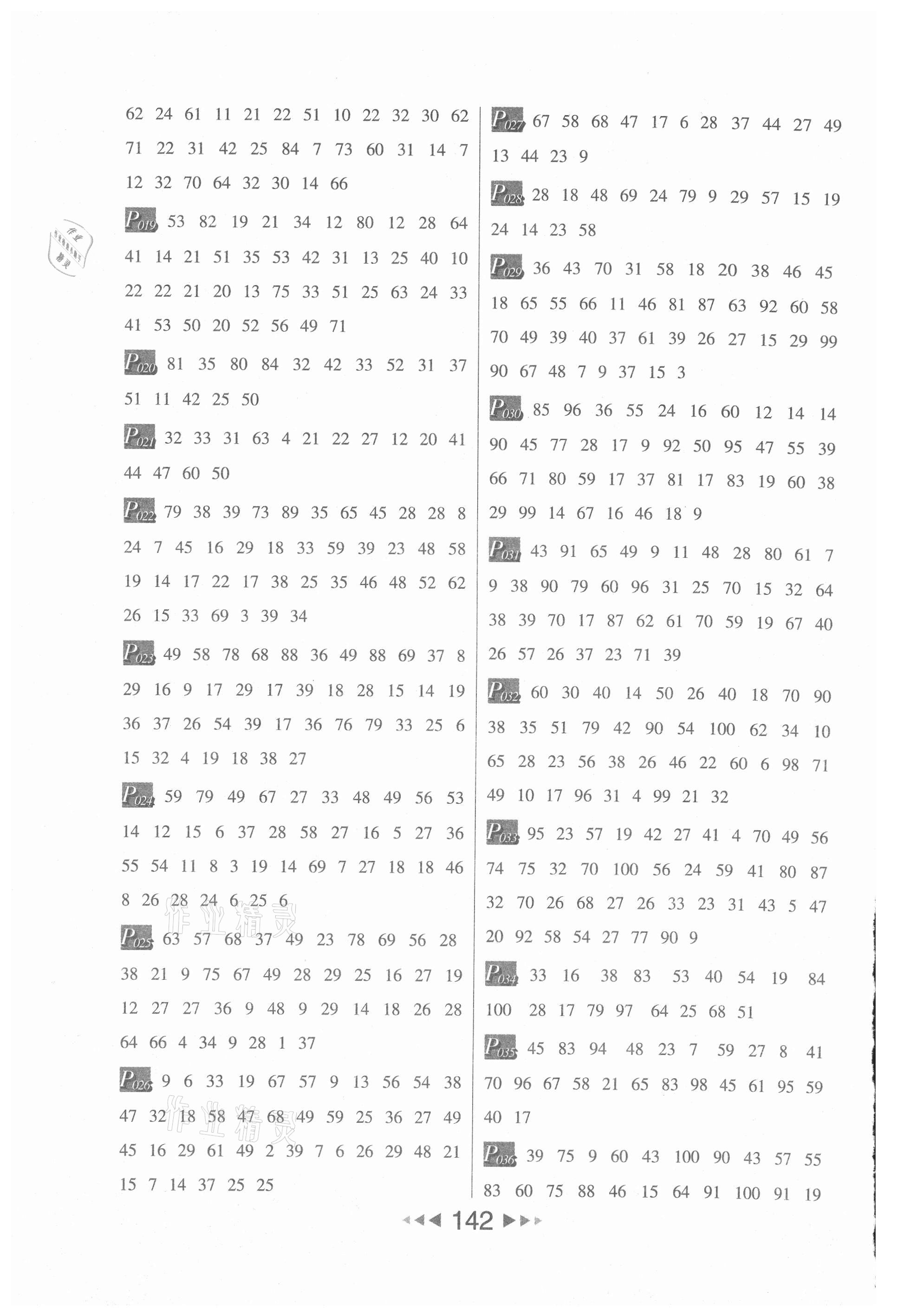 2021年每日10分钟小学数学计算高手二年级上册人教版 第2页