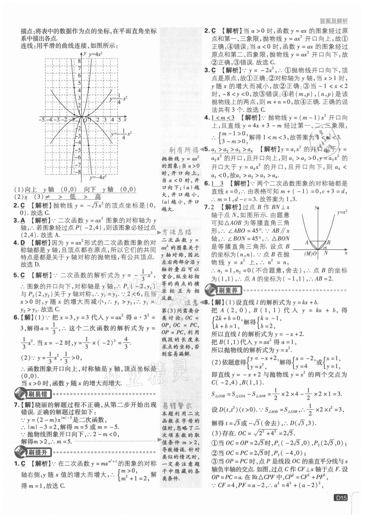 2021年初中必刷題九年級(jí)數(shù)學(xué)上冊人教版 第15頁