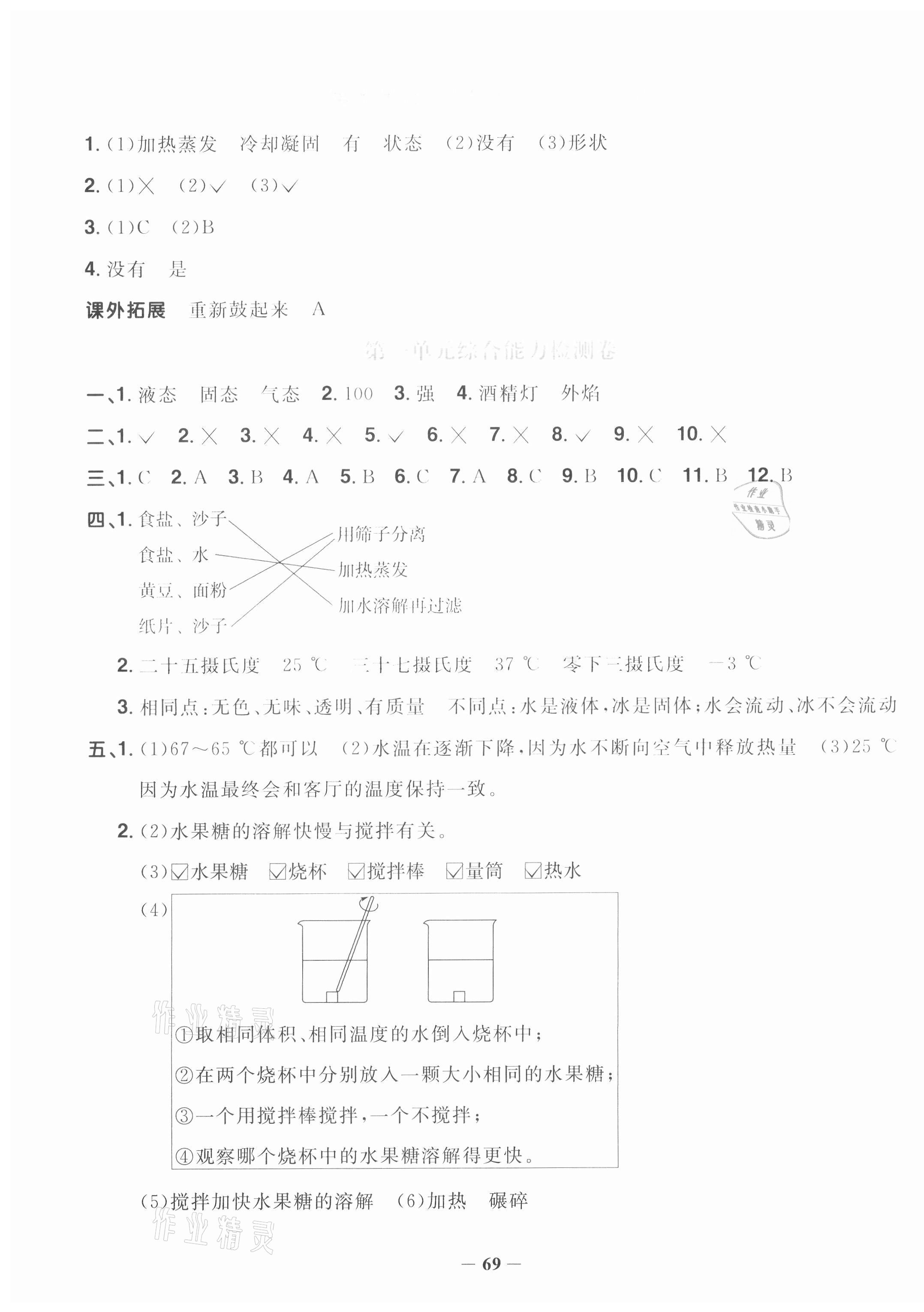 2021年陽光同學(xué)課時(shí)優(yōu)化作業(yè)三年級(jí)科學(xué)上冊(cè)教科版 第3頁