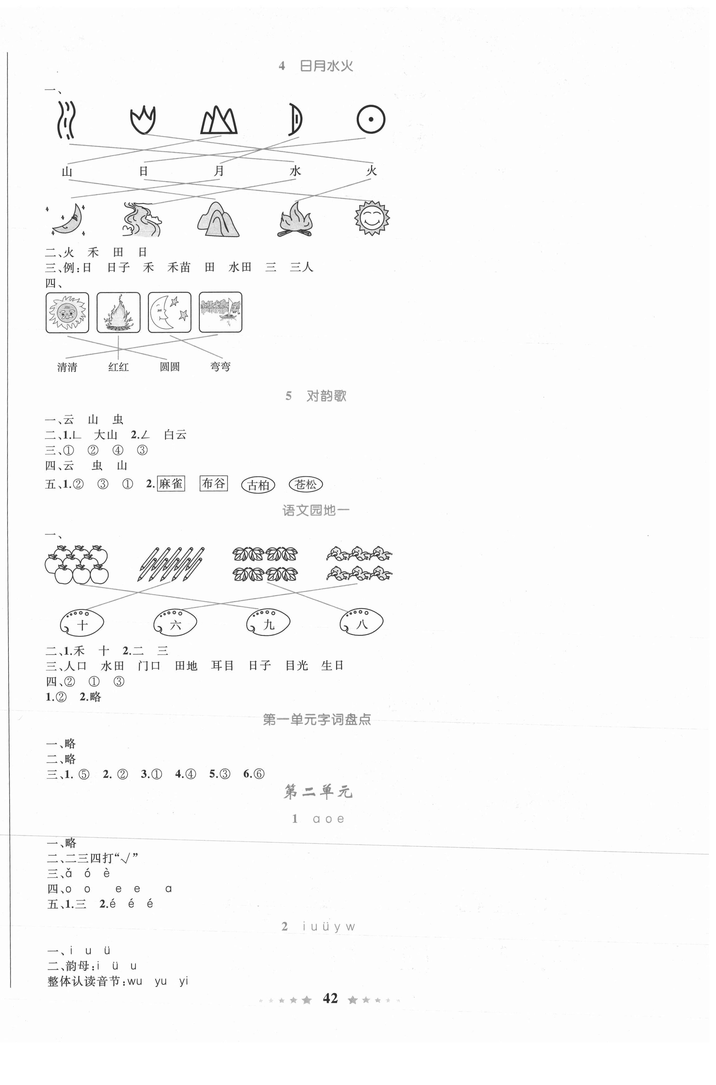 2021年同步测控全优设计一年级语文上册人教版 第2页