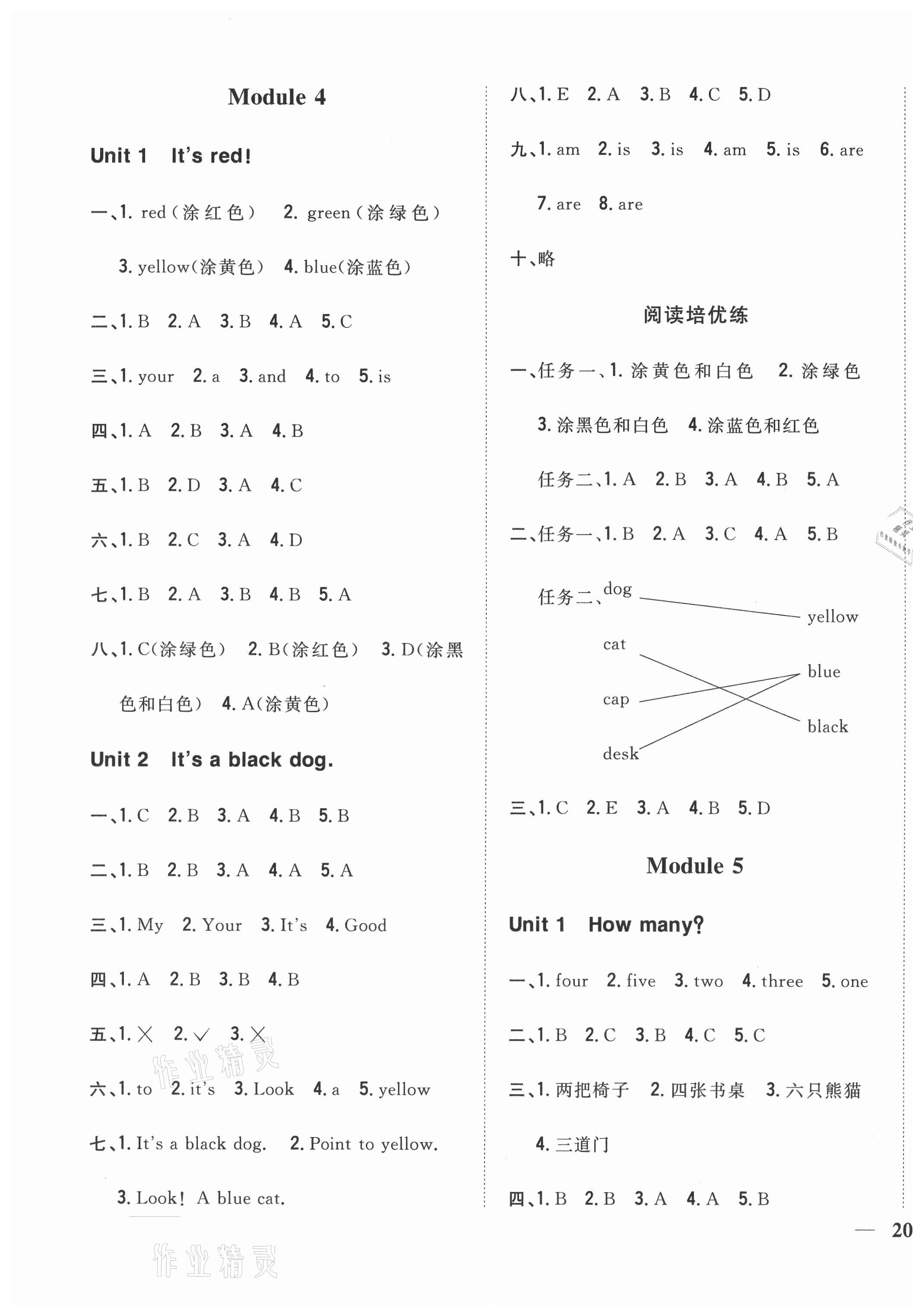 2021年全科王同步課時練習(xí)三年級英語上冊外研版 第3頁