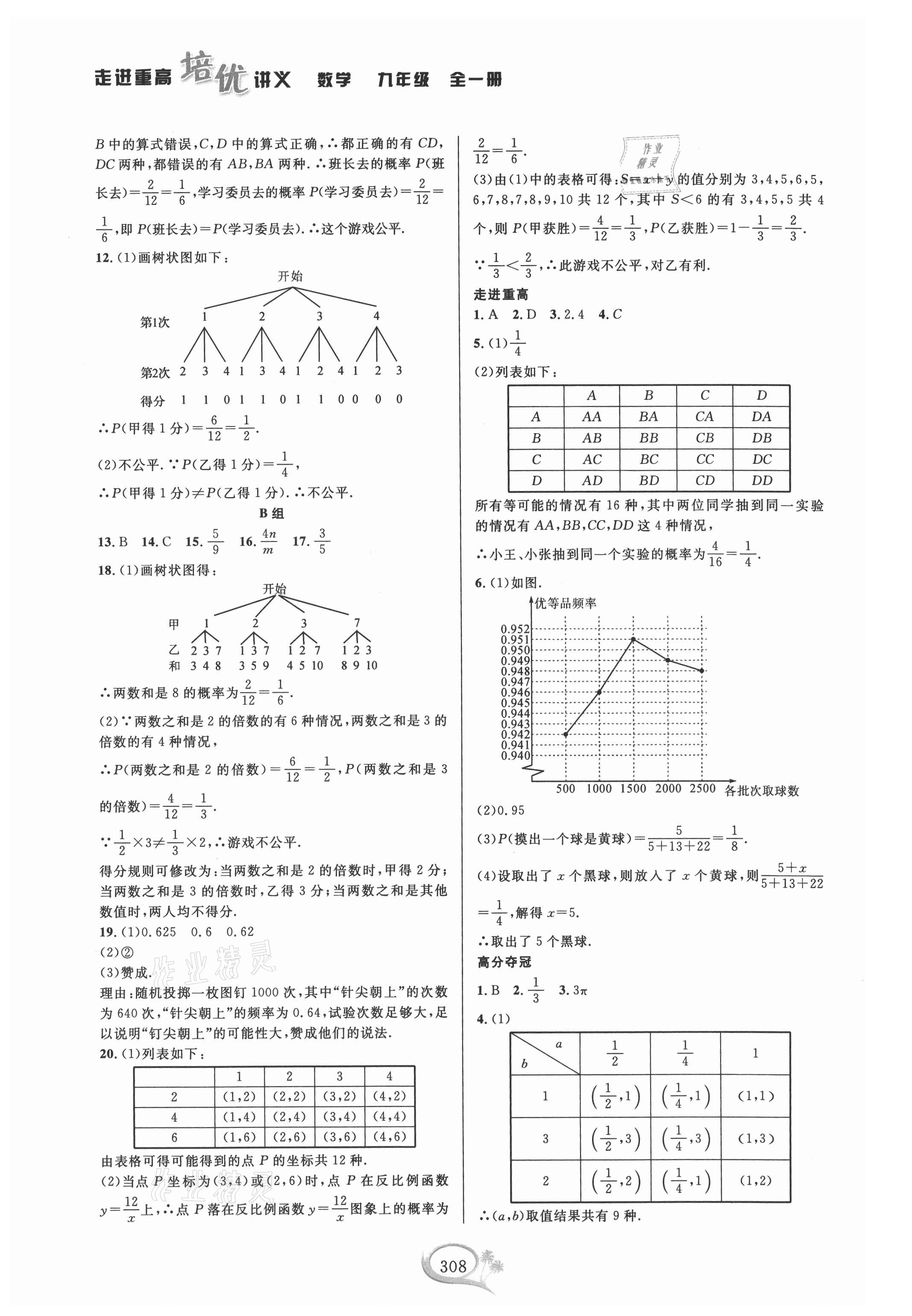 2021年走進(jìn)重高培優(yōu)講義九年級數(shù)學(xué)全一冊浙教版雙色版 第10頁