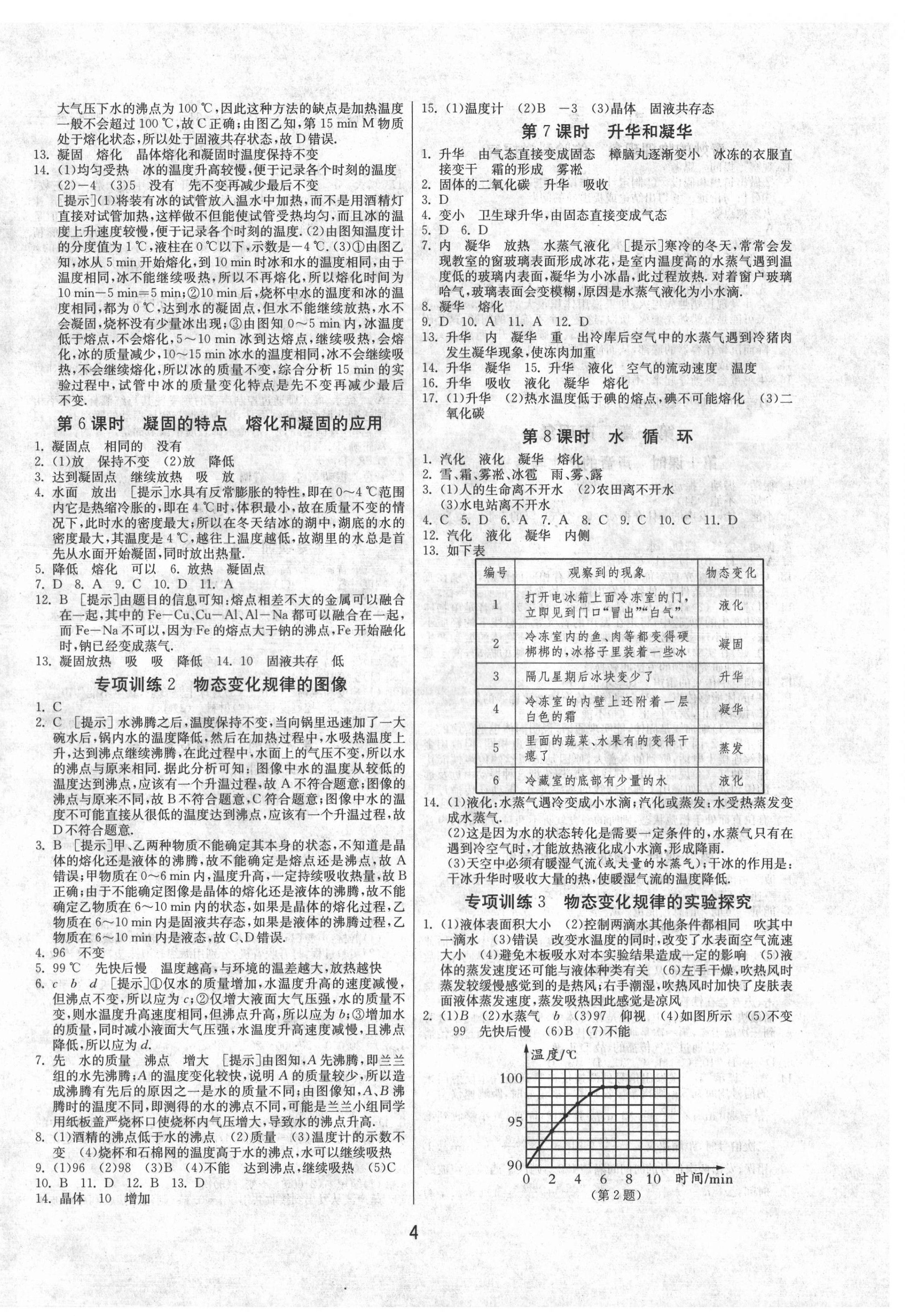 2021年1课3练单元达标测试八年级物理上册苏科版 第4页