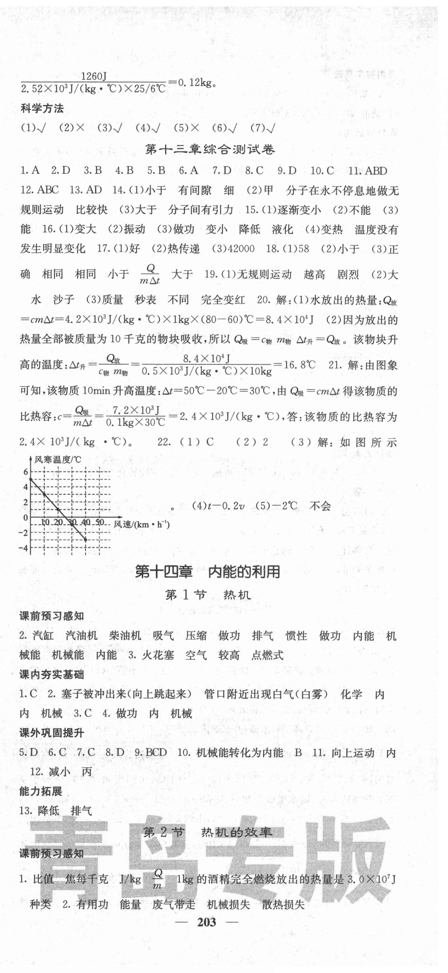 2021年名校課堂內(nèi)外九年級物理全一冊人教版青島專版 第3頁