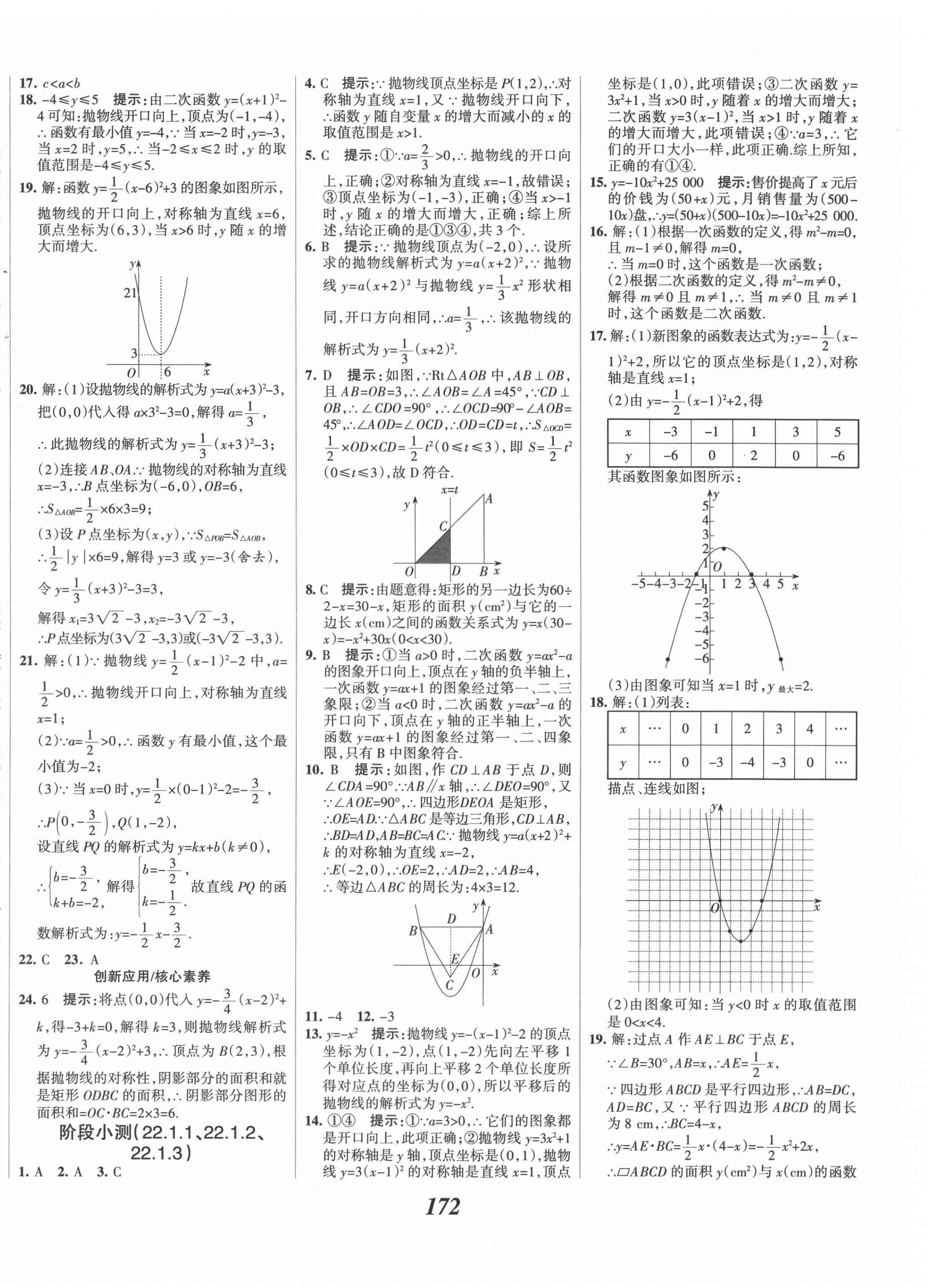 2021年全優(yōu)課堂考點集訓(xùn)與滿分備考九年級數(shù)學(xué)上冊人教版 第12頁