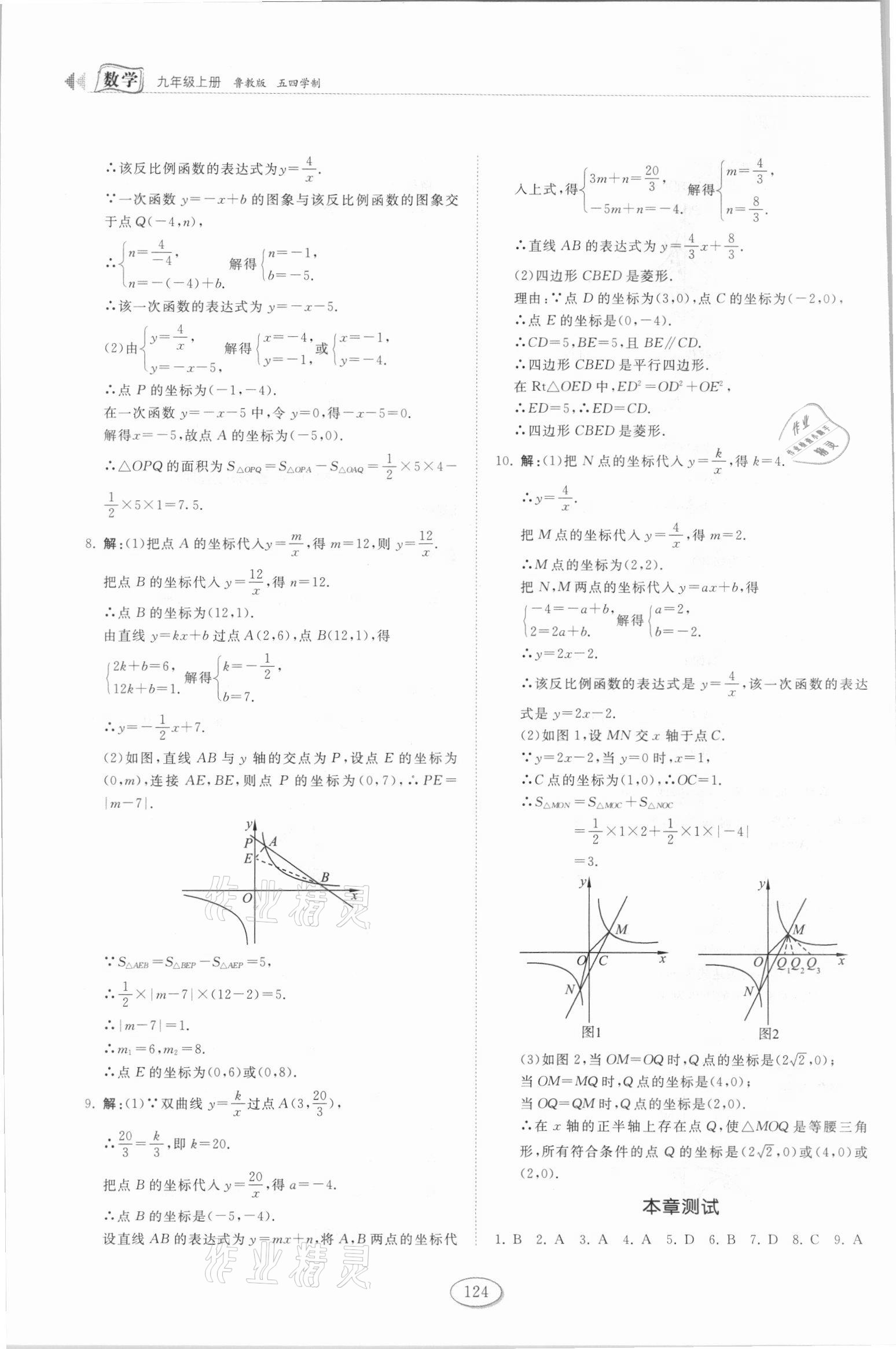 2021年初中同步練習(xí)冊(cè)九年級(jí)數(shù)學(xué)上冊(cè)魯教版54制山東科學(xué)技術(shù)出版社 第4頁(yè)