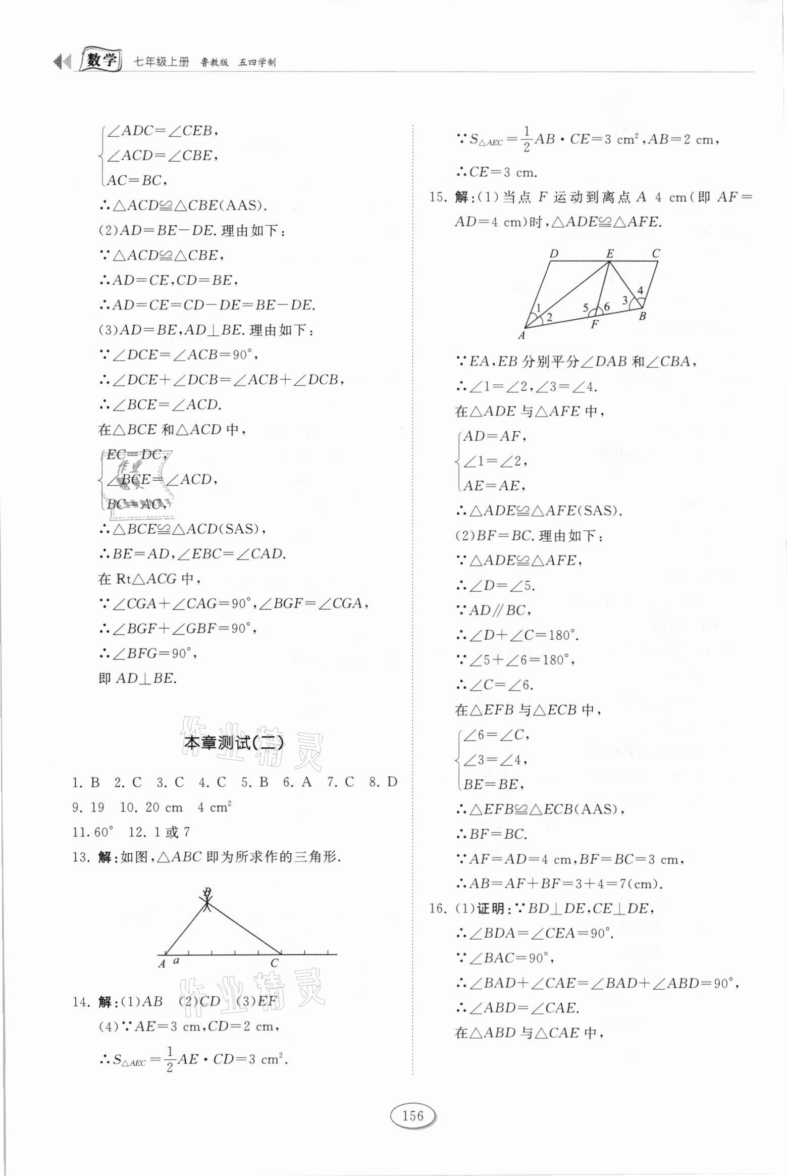 2021年初中同步練習冊七年級數(shù)學上冊魯教版54制山東科學技術出版社 第6頁