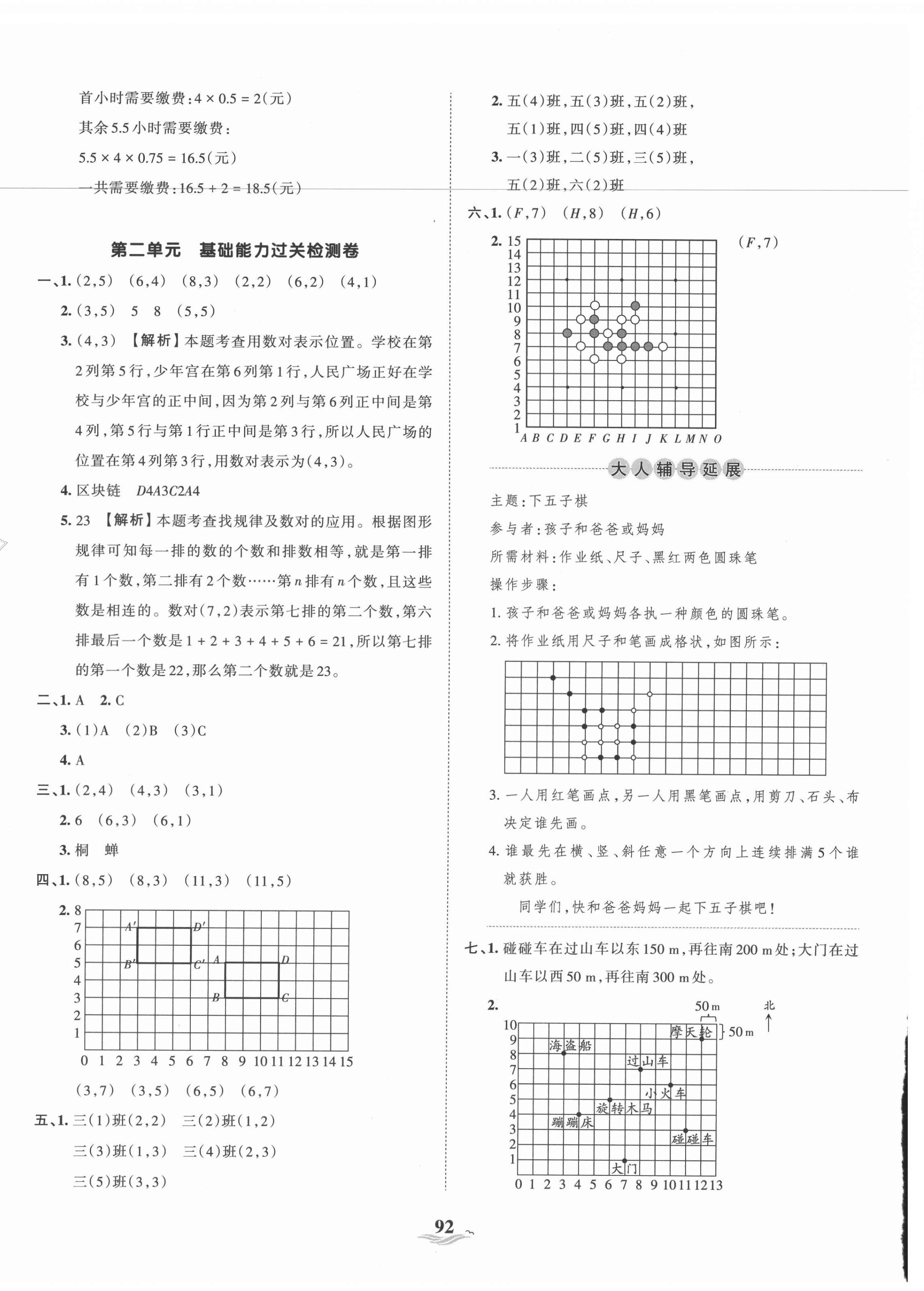 2021年王朝霞培優(yōu)100分五年級數(shù)學(xué)上冊人教版 第4頁