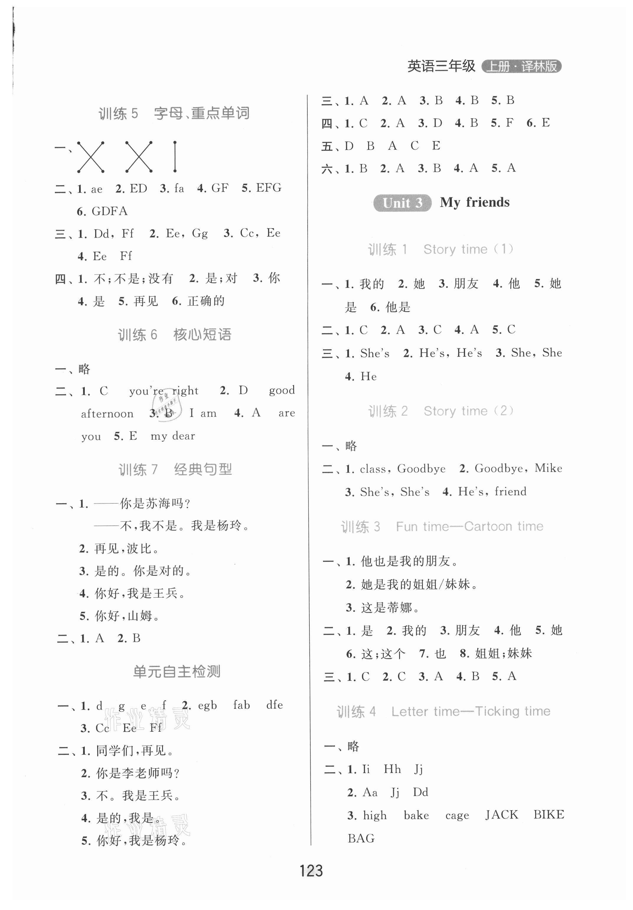 2021年亮點(diǎn)給力默寫天天練三年級(jí)英語(yǔ)上冊(cè)譯林版 第3頁(yè)