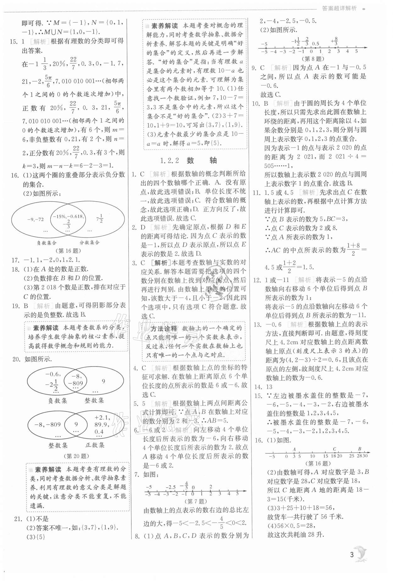 2021年實(shí)驗(yàn)班提優(yōu)訓(xùn)練七年級(jí)數(shù)學(xué)上冊(cè)人教版 第3頁