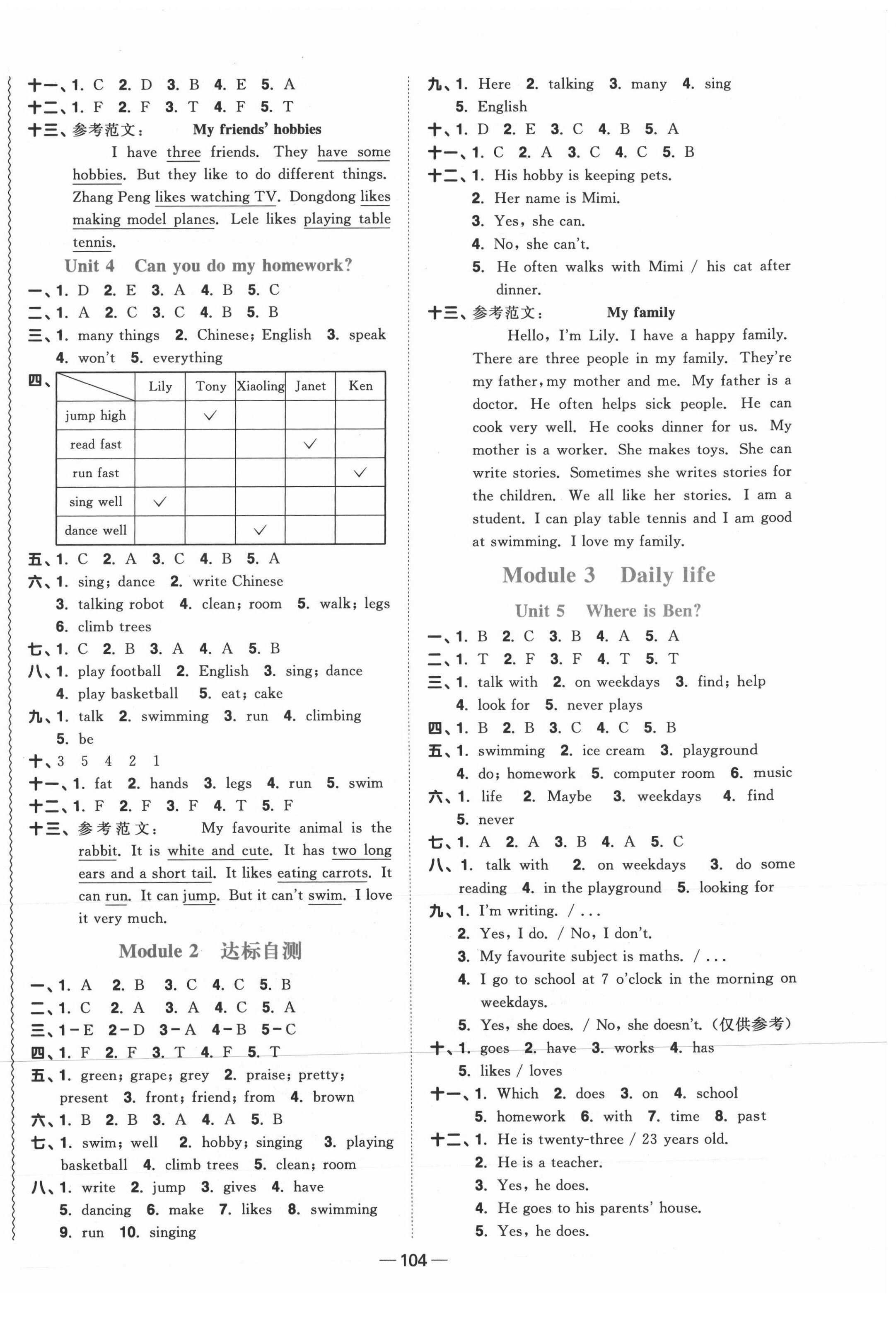 2021年陽光同學(xué)課時(shí)優(yōu)化作業(yè)五年級英語上冊教育科學(xué)版 第2頁