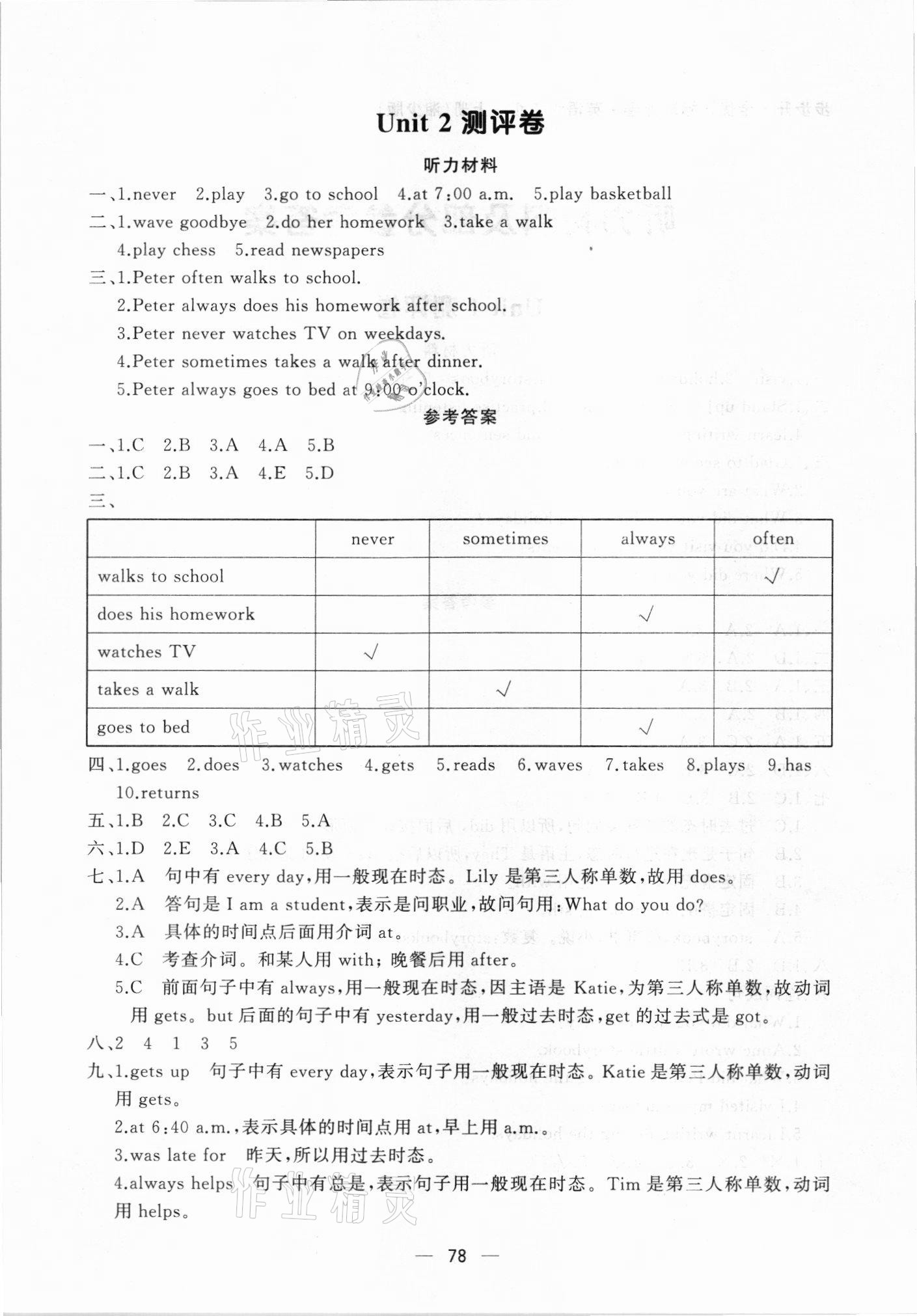 2021年步步升全優(yōu)達標測評卷六年級英語上冊湘少版 第2頁