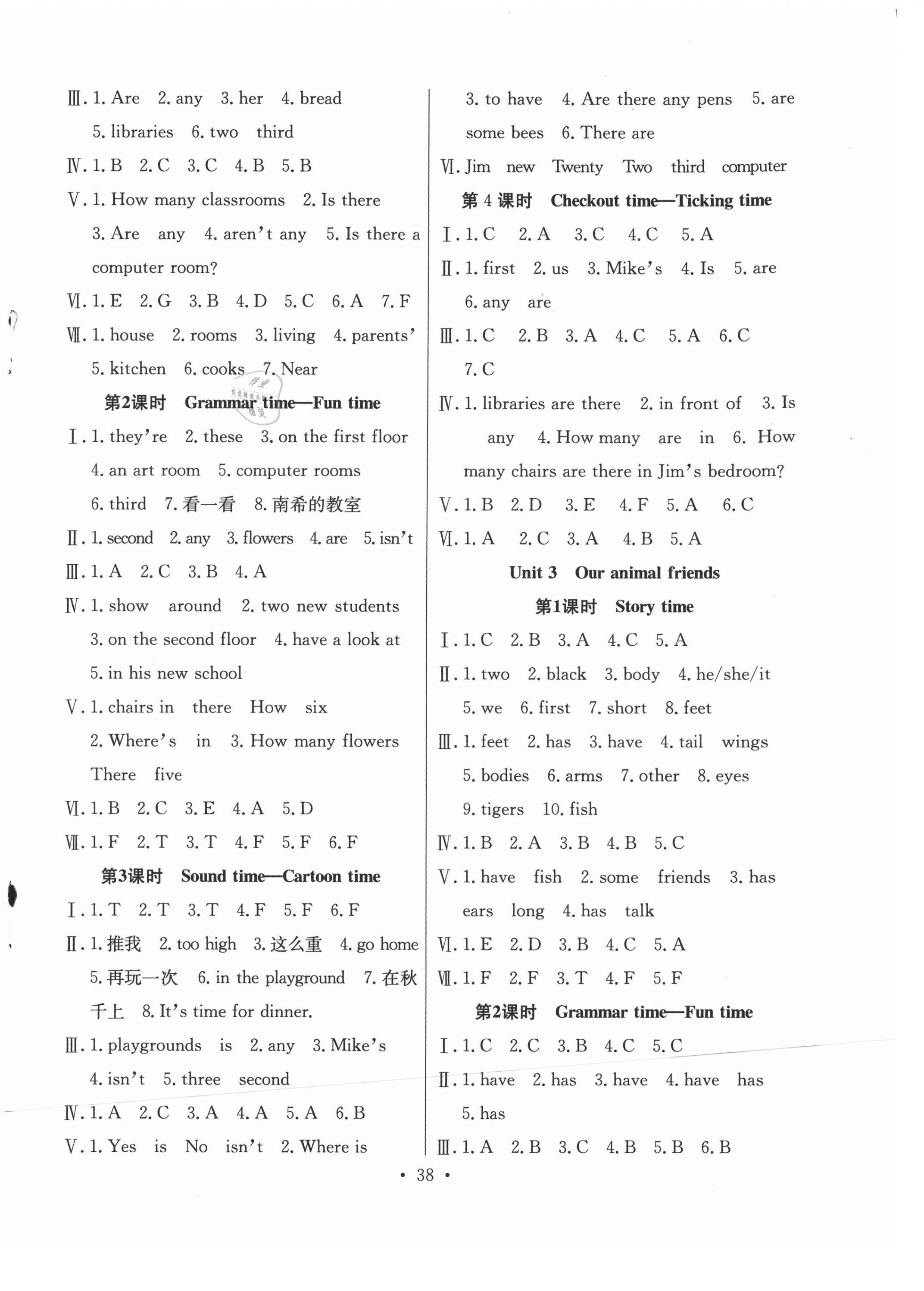 2021年全頻道課時(shí)作業(yè)五年級(jí)英語(yǔ)上冊(cè)譯林版 第2頁(yè)