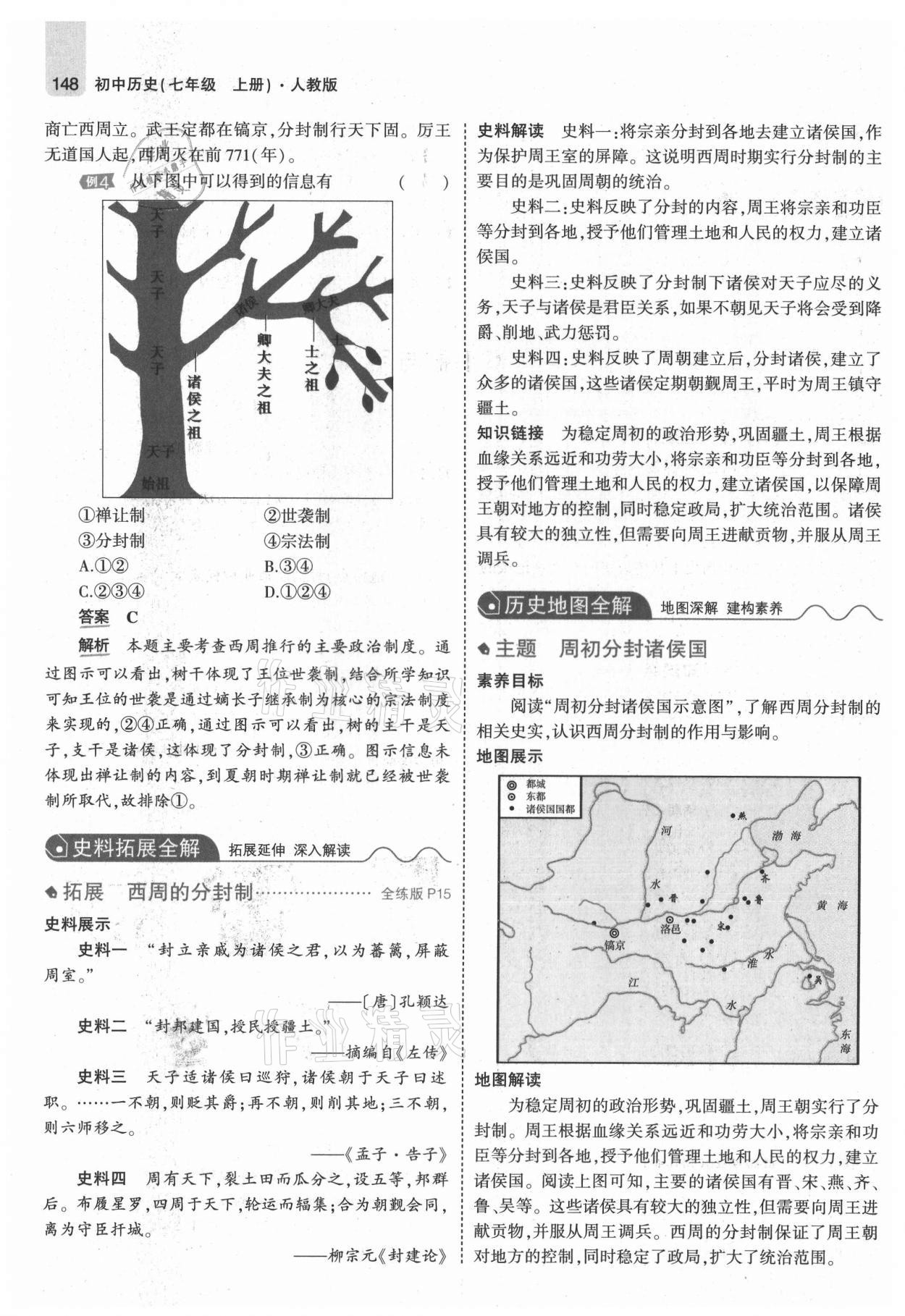 2021年教材課本七年級歷史上冊人教版 第14頁