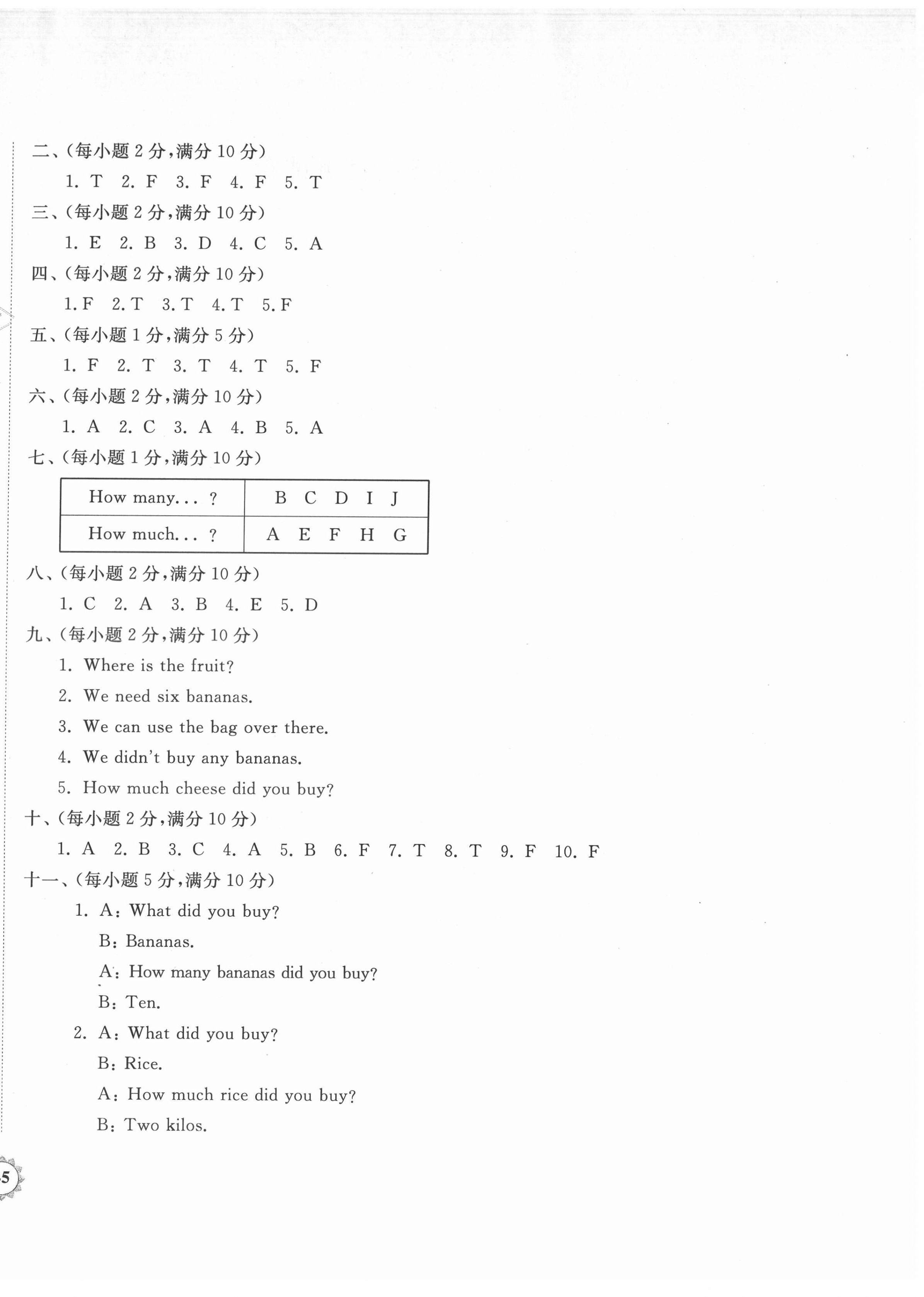 2021年伴你學(xué)同步練習(xí)冊(cè)提優(yōu)測(cè)試卷五年級(jí)英語(yǔ)上冊(cè)外研版 第6頁(yè)