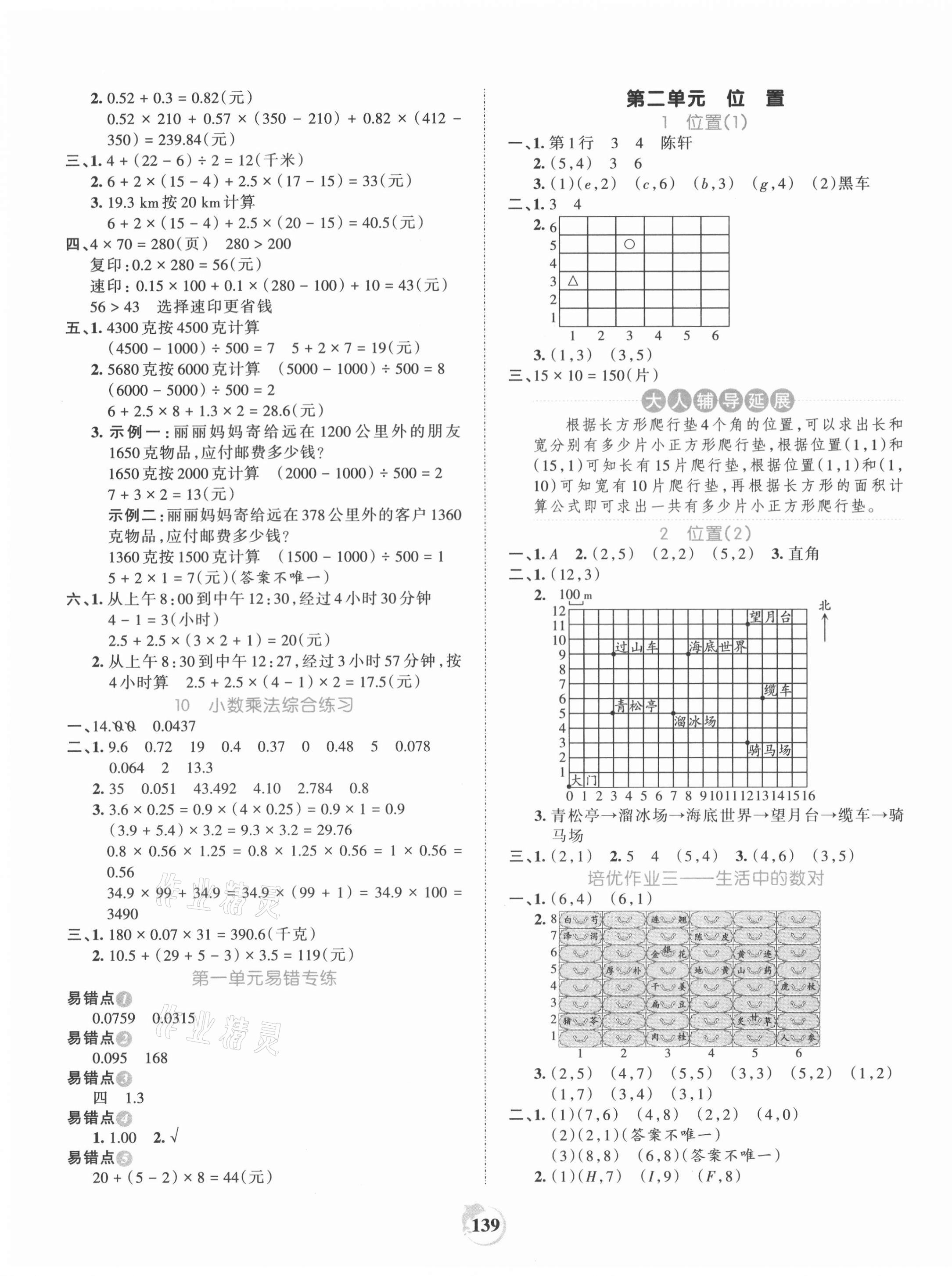 2021年王朝霞德才兼?zhèn)渥鳂I(yè)創(chuàng)新設(shè)計(jì)五年級(jí)數(shù)學(xué)上冊(cè)人教版 第3頁