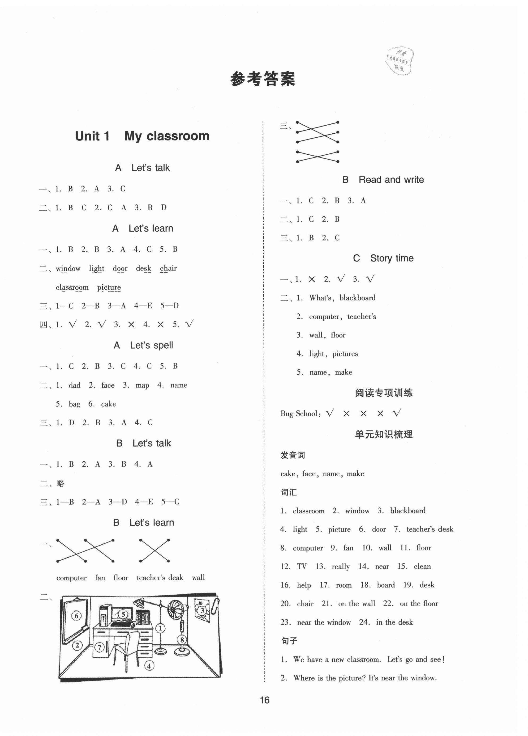 2021年同步學(xué)堂導(dǎo)學(xué)測(cè)四年級(jí)英語(yǔ)上冊(cè)人教版 第1頁(yè)