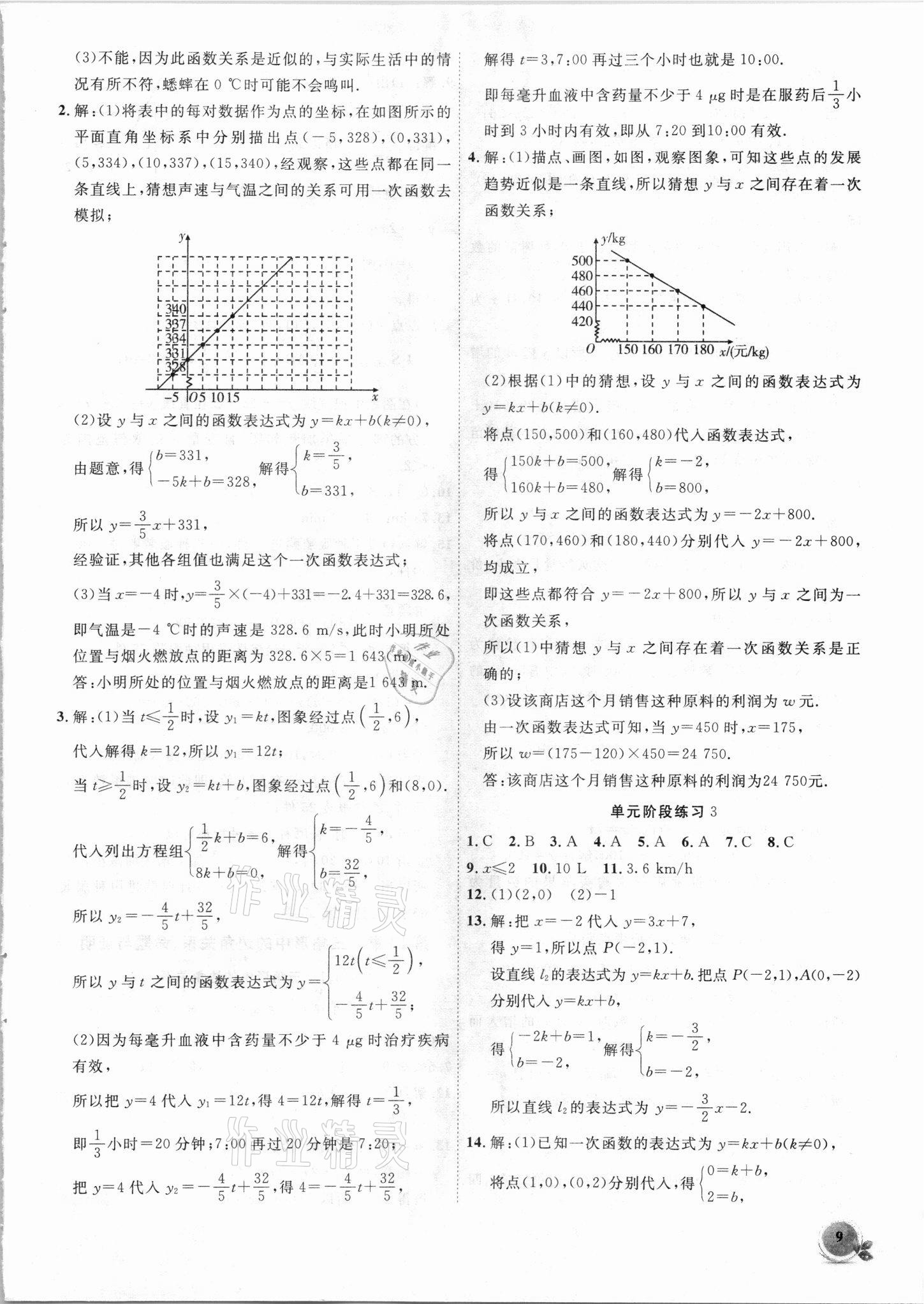 2021年創(chuàng)新課堂創(chuàng)新作業(yè)本八年級(jí)數(shù)學(xué)上冊滬科版 第9頁