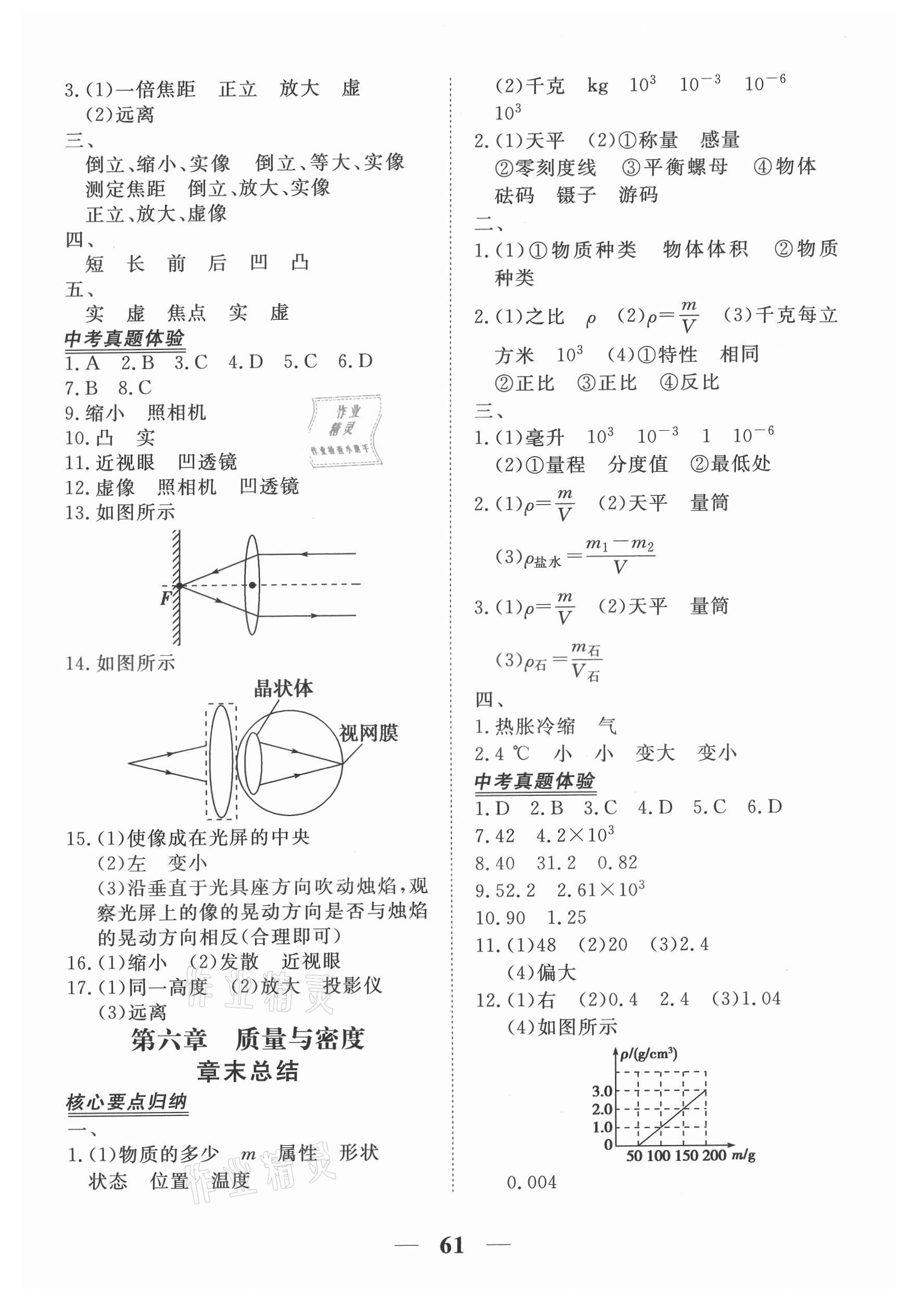 2021年新坐標(biāo)同步練習(xí)八年級(jí)物理上冊(cè)人教版青海專用 參考答案第3頁(yè)