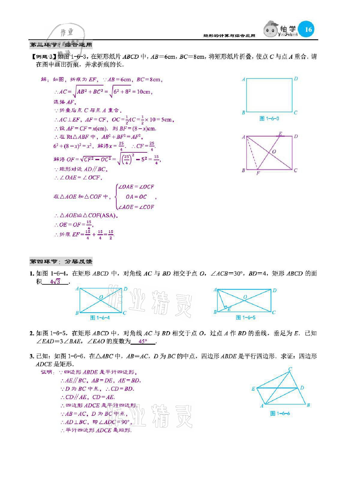 2021年慧學智評九年級數學上冊北師大版 參考答案第55頁