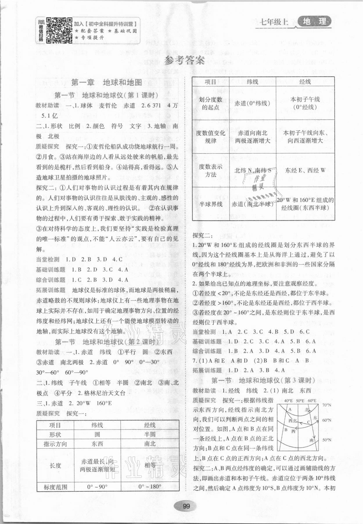 2021年資源與評(píng)價(jià)黑龍江教育出版社七年級(jí)地理上冊(cè)人教版大慶專版 第1頁